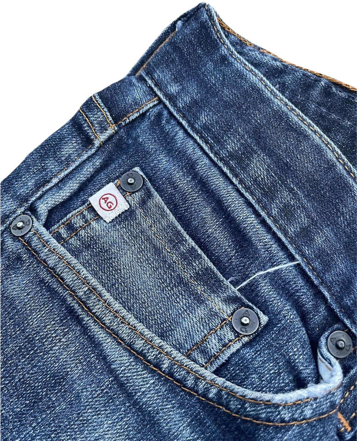 AG Adriano Goldschmied × Designer Adriano Goldschmied Selvedge Redline Slim Fit Denim Size US 32 / EU 48 - 12 Thumbnail