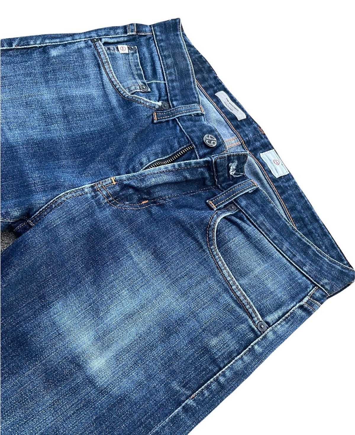 AG Adriano Goldschmied × Designer Adriano Goldschmied Selvedge Redline Slim Fit Denim Size US 32 / EU 48 - 3 Thumbnail