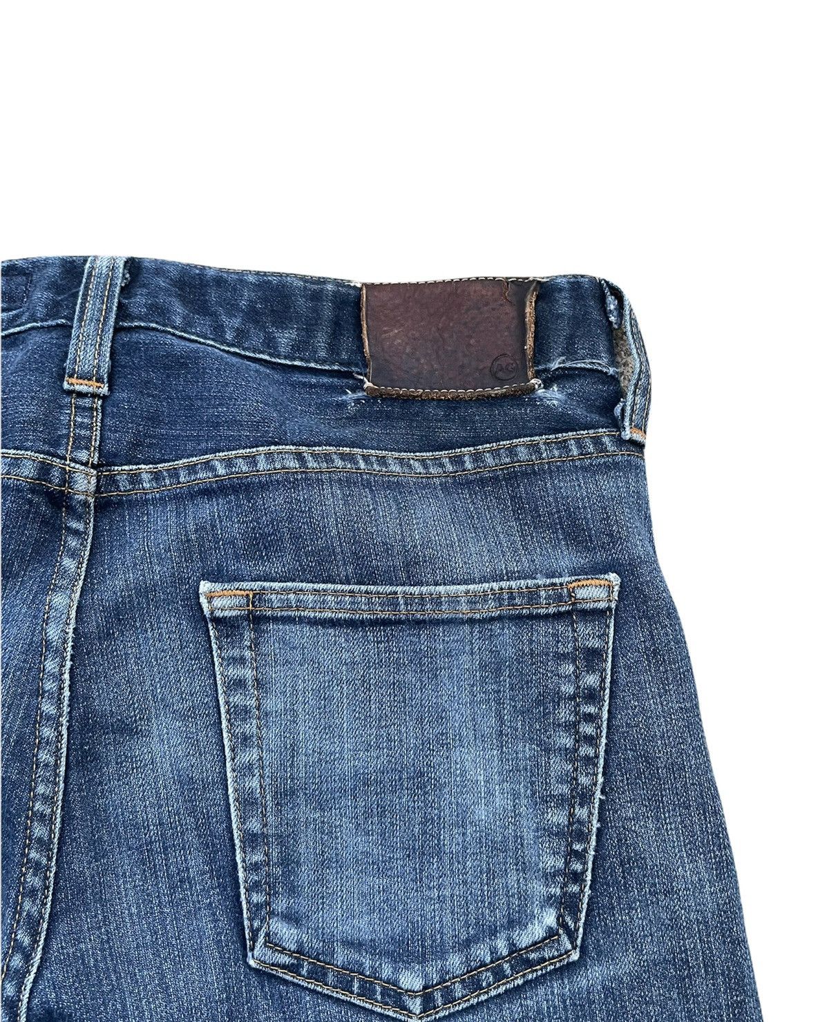 AG Adriano Goldschmied × Designer Adriano Goldschmied Selvedge Redline Slim Fit Denim Size US 32 / EU 48 - 15 Thumbnail