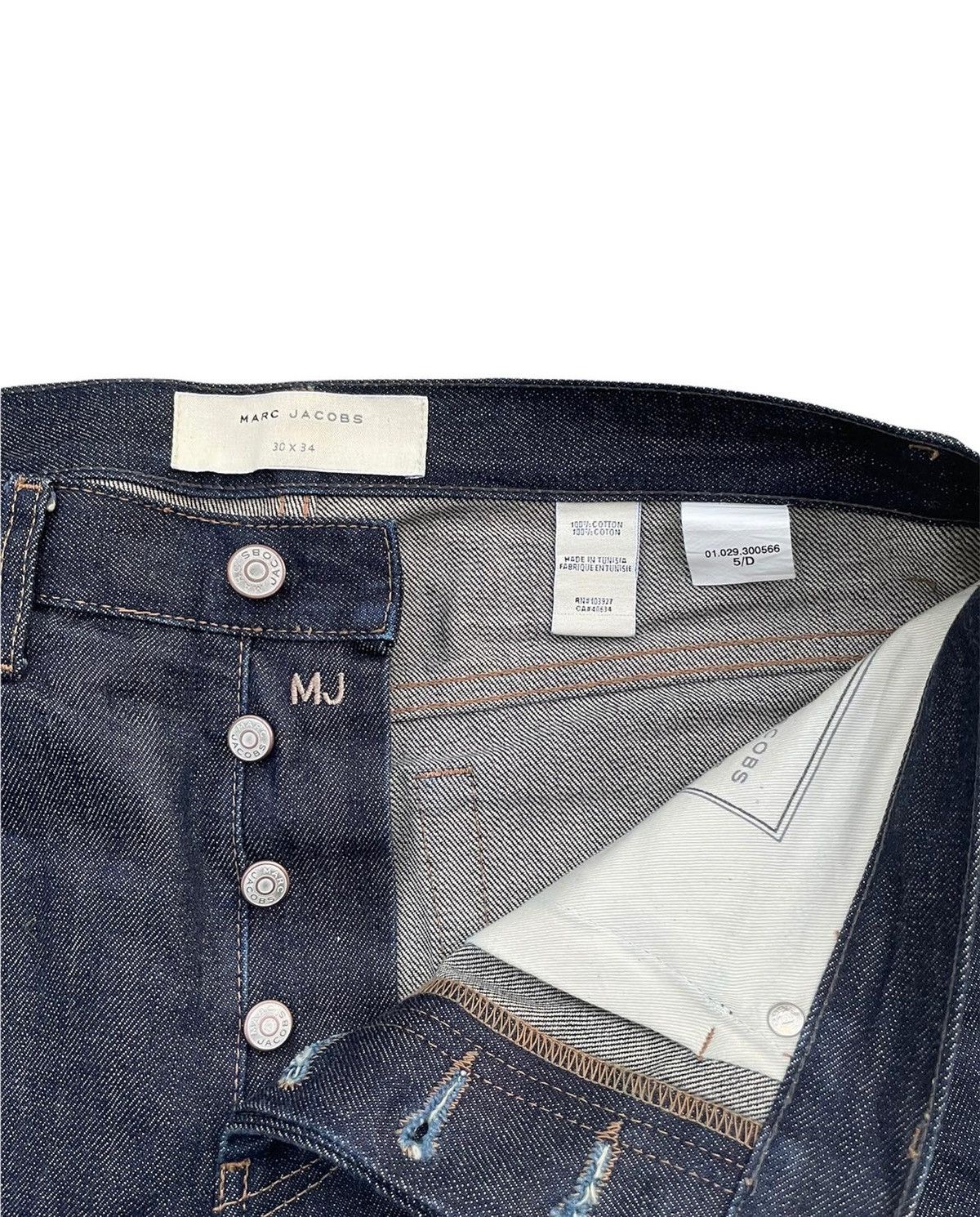 Designer × Marc Jacobs Marc Jacobs Greenline Selvedge Denim Size US 32 / EU 48 - 4 Thumbnail