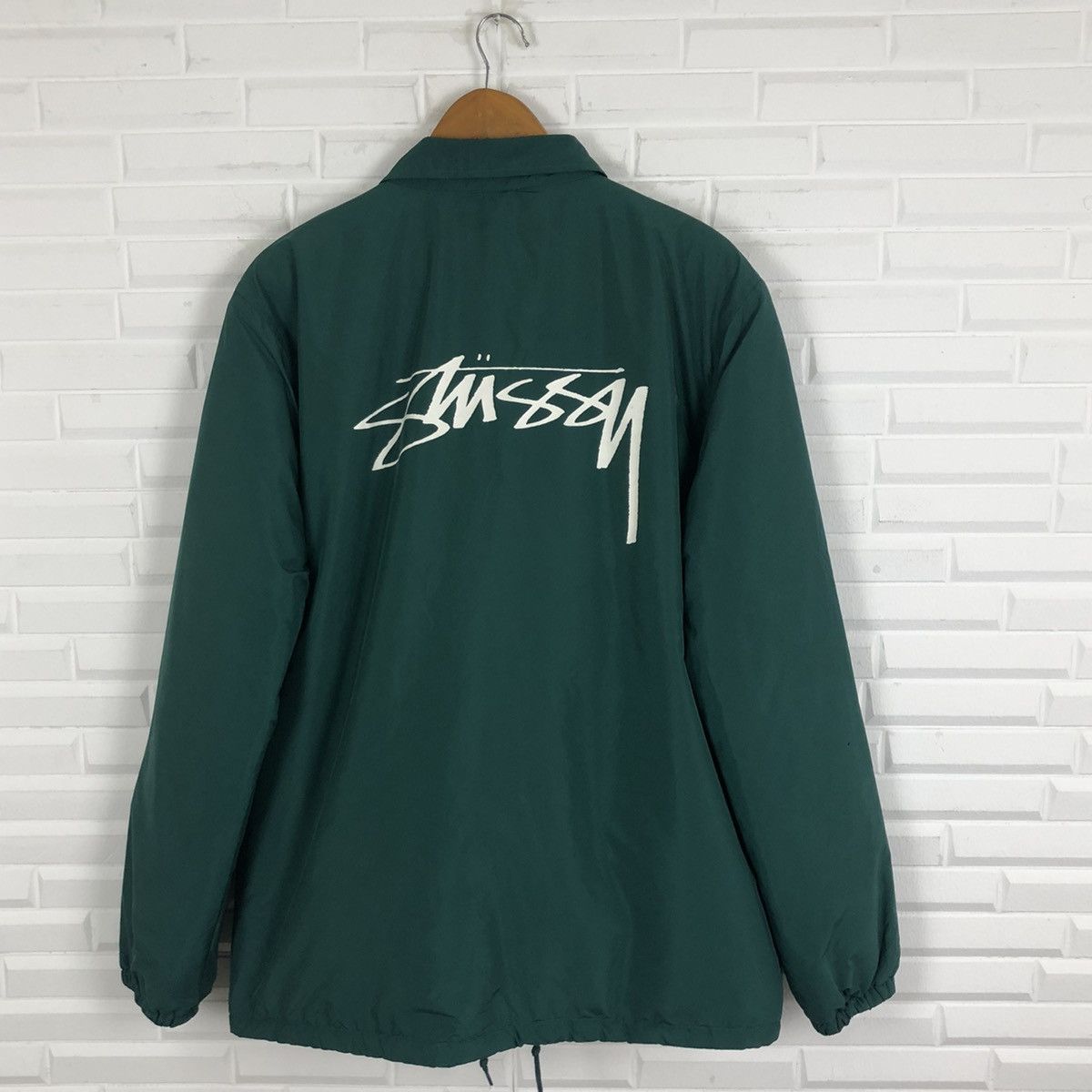 Champion × Stussy × Vintage STUSSY CHAMPION LIGHT WINDBREAKER JACKET Size US L / EU 52-54 / 3 - 5 Thumbnail