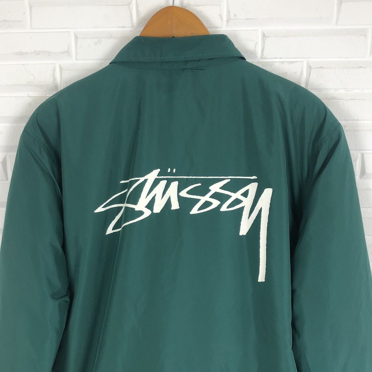Champion × Stussy × Vintage STUSSY CHAMPION LIGHT WINDBREAKER JACKET Size US L / EU 52-54 / 3 - 6 Thumbnail