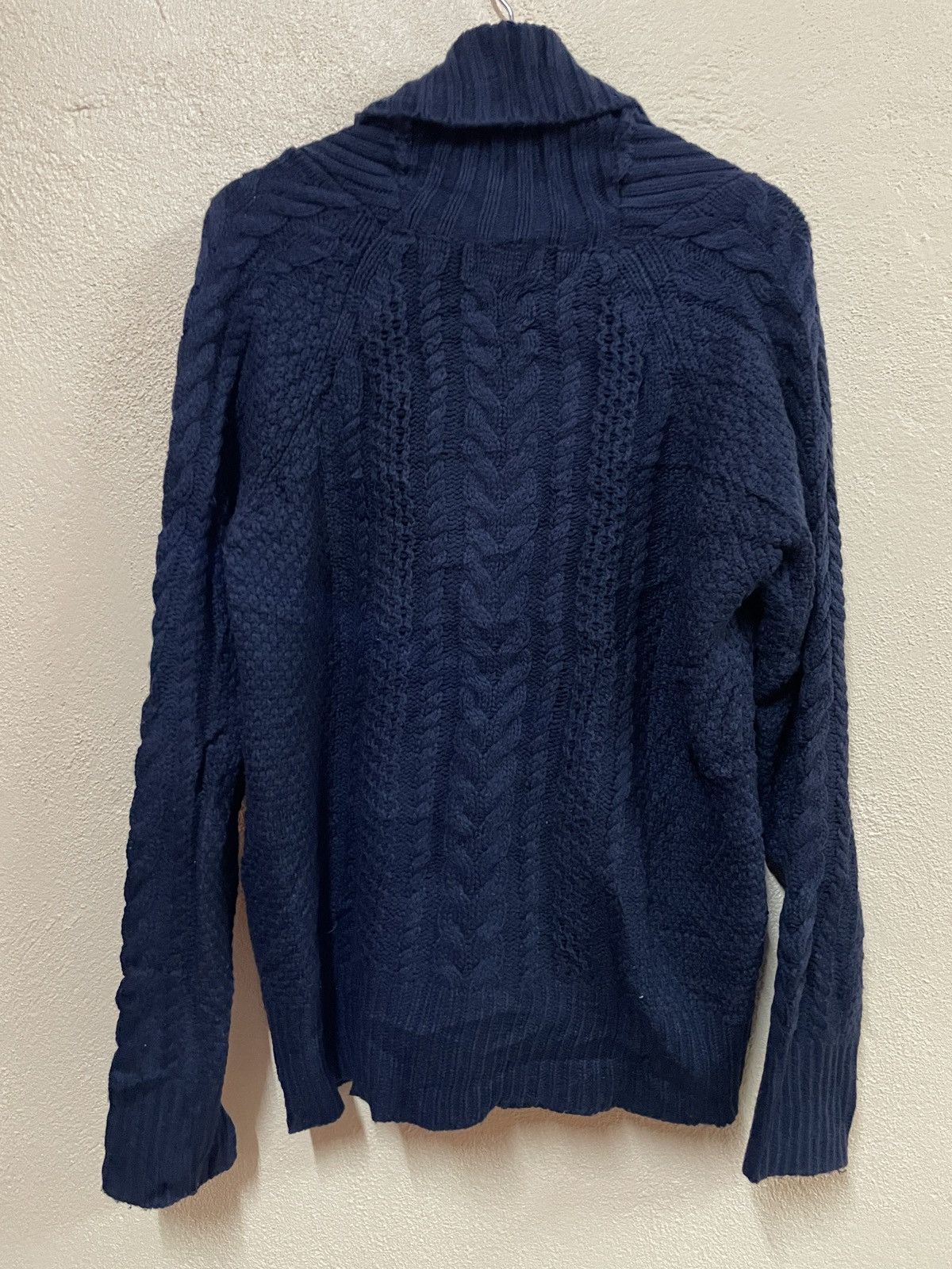 Takeo Kikuchi Takeo Kikuchi knitwear navy blue cardigan menswear v-neck Size US L / EU 52-54 / 3 - 6 Thumbnail