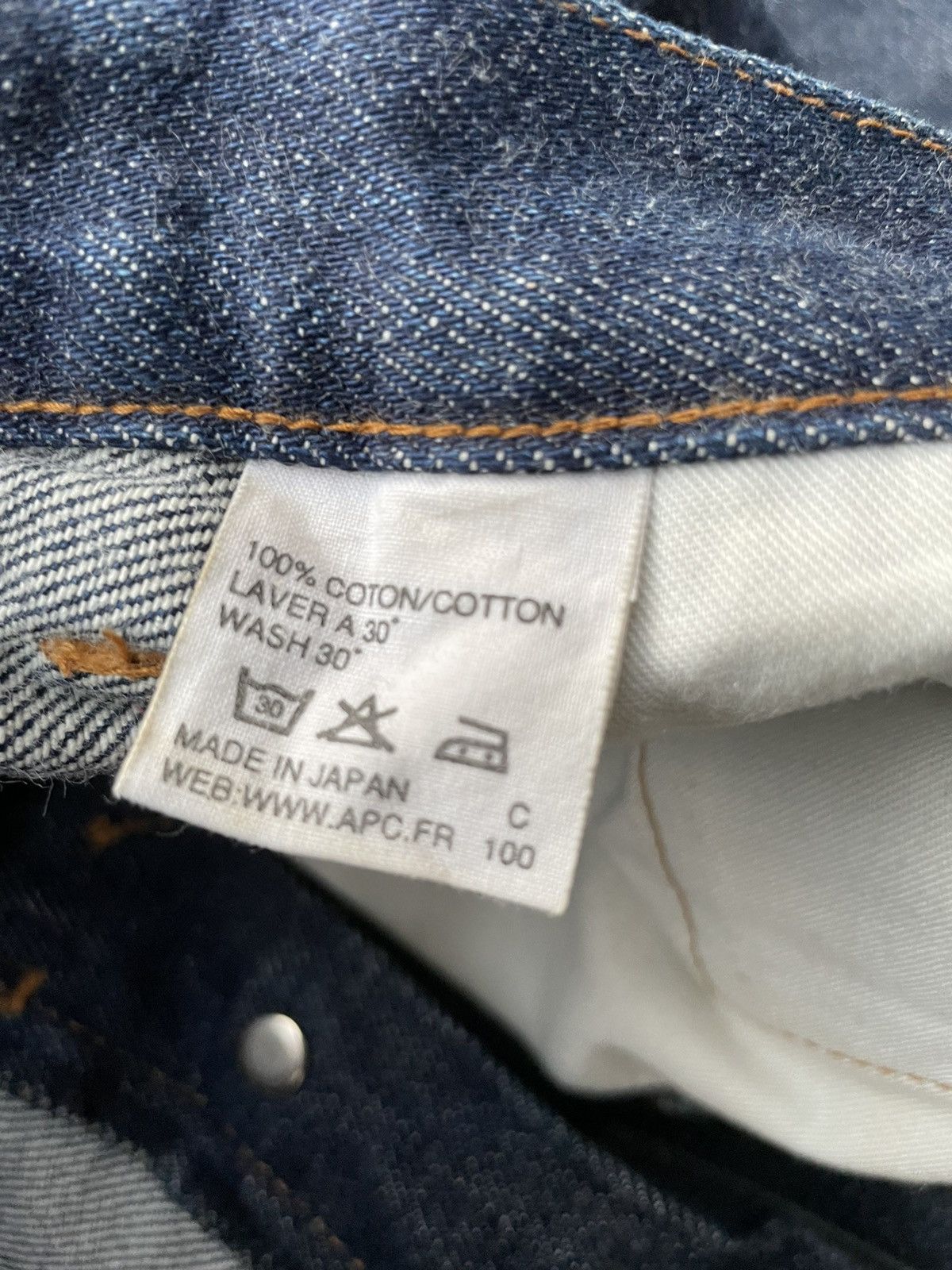 A.P.C. Vintage APC Redline Selvedge Denim Size US 28 / EU 44 - 11 Thumbnail