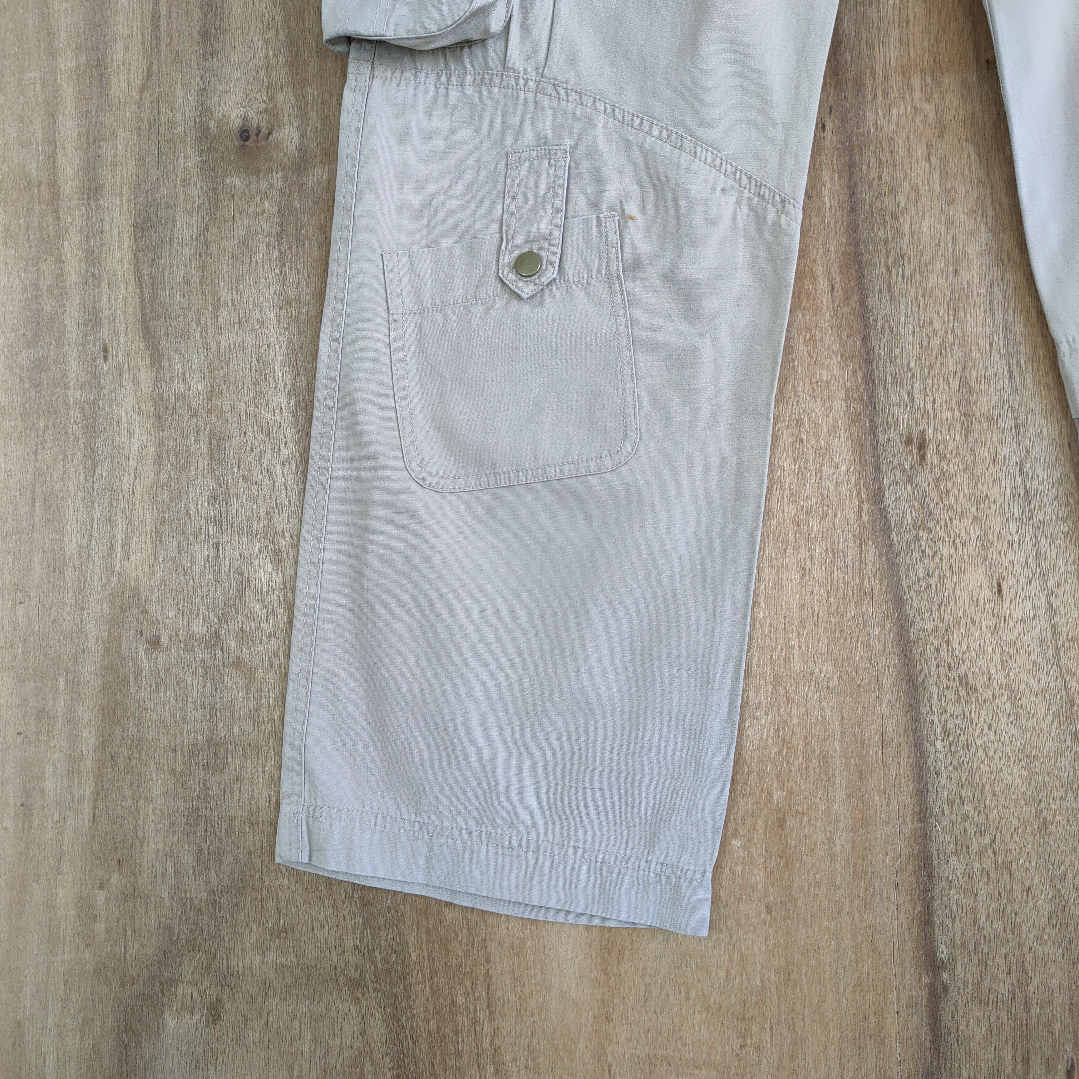 Japanese Brand WAVELIST 3D POCKET WOMEN CARGO PANTS Size US 30 / EU 46 - 8 Thumbnail