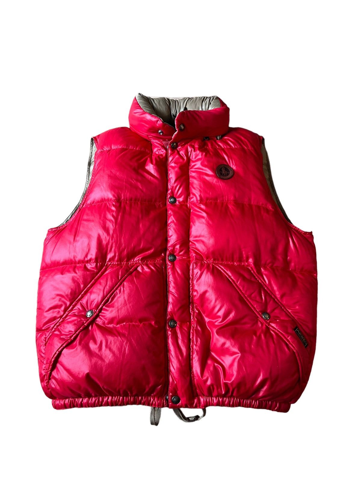 Polo Ralph Lauren × Vintage Vintage 90s Polo Ralph Lauren Puff Vest Jacket Detach Hood Size US XL / EU 56 / 4 - 1 Thumbnail