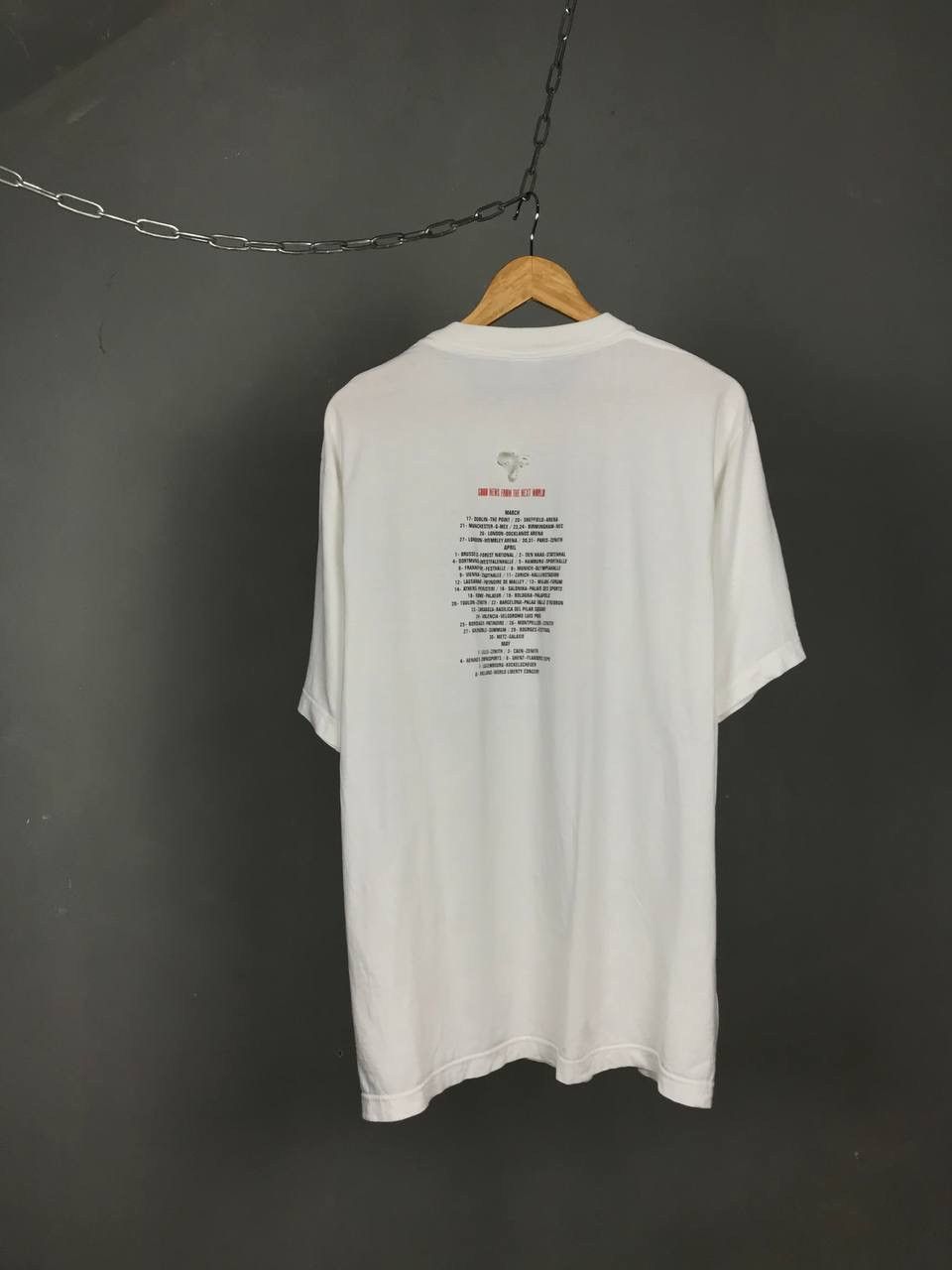 Band Tees Simple Minds 1995 good news from the next world tour tee Size US XL / EU 56 / 4 - 4 Thumbnail