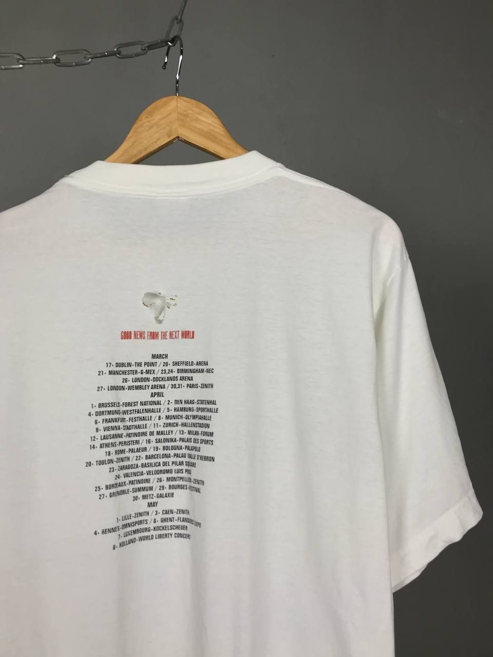 Band Tees Simple Minds 1995 good news from the next world tour tee Size US XL / EU 56 / 4 - 5 Thumbnail