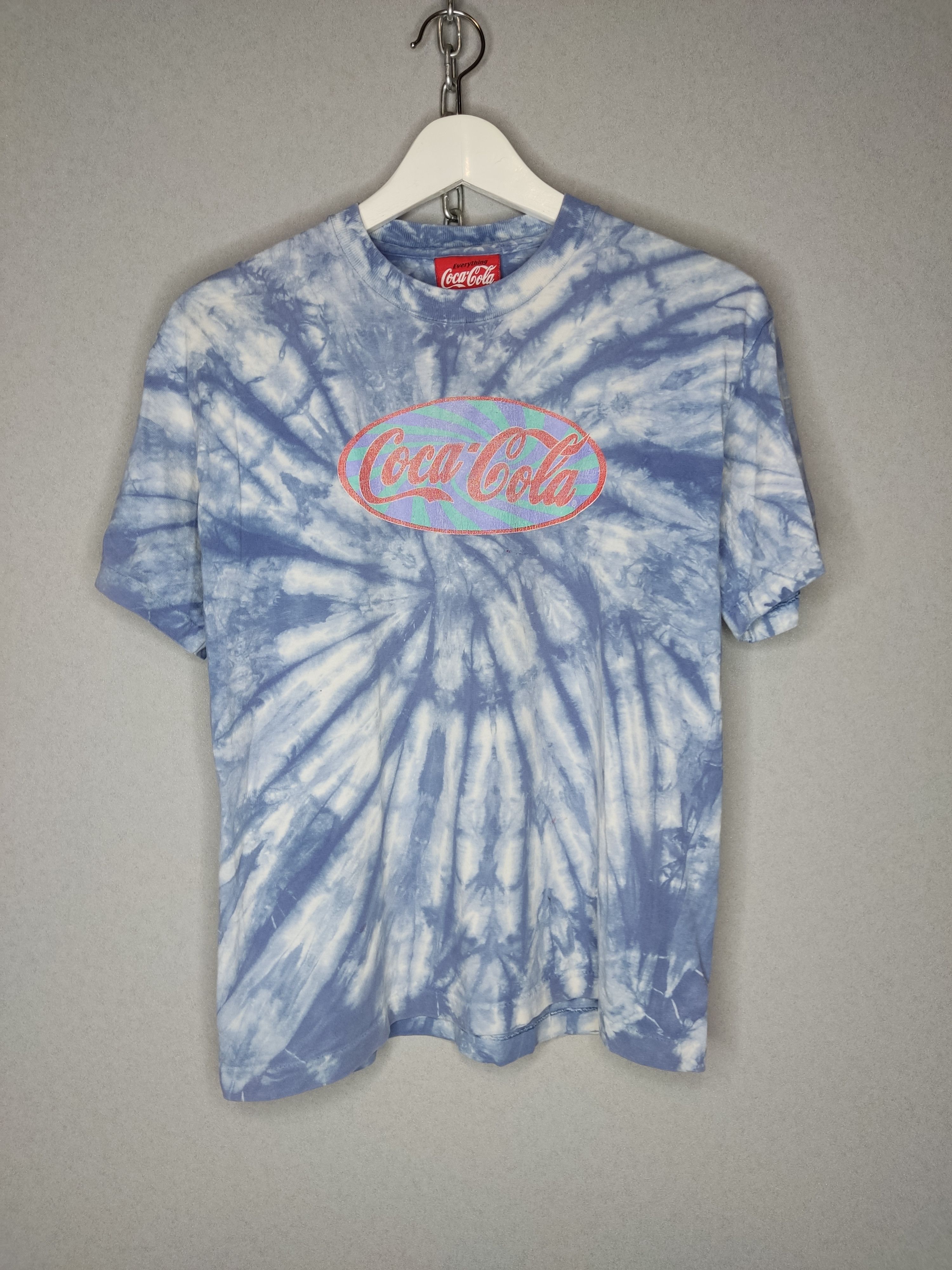 coca cola tie dye shirt