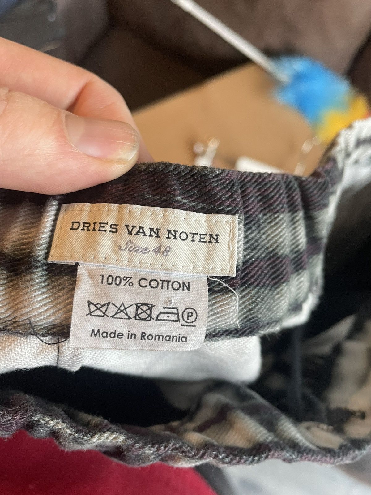 Dries Van Noten AW14 Tie-Dye Pants Size US 32 / EU 48 - 4 Thumbnail