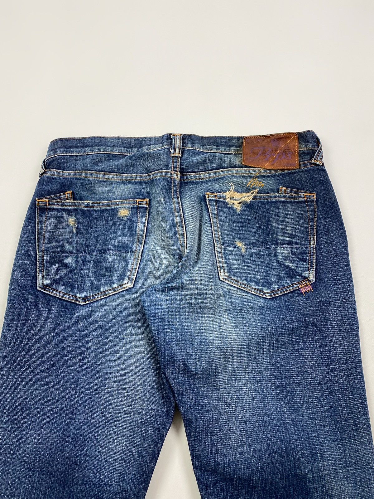Prps PRPS Repaired Cropped Denim Jeans Pants Size 32 Size US 32 / EU 48 - 15 Thumbnail