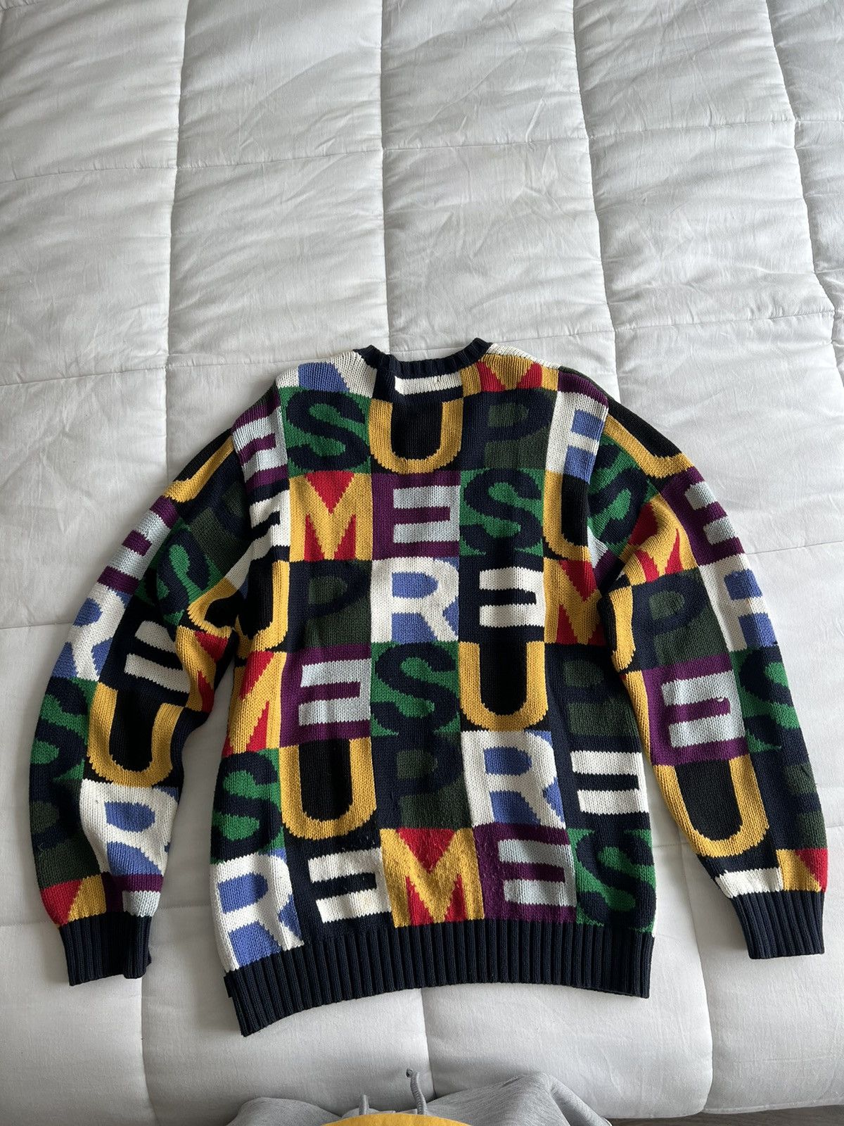 Supreme Supreme Big Letters Sweater | Grailed