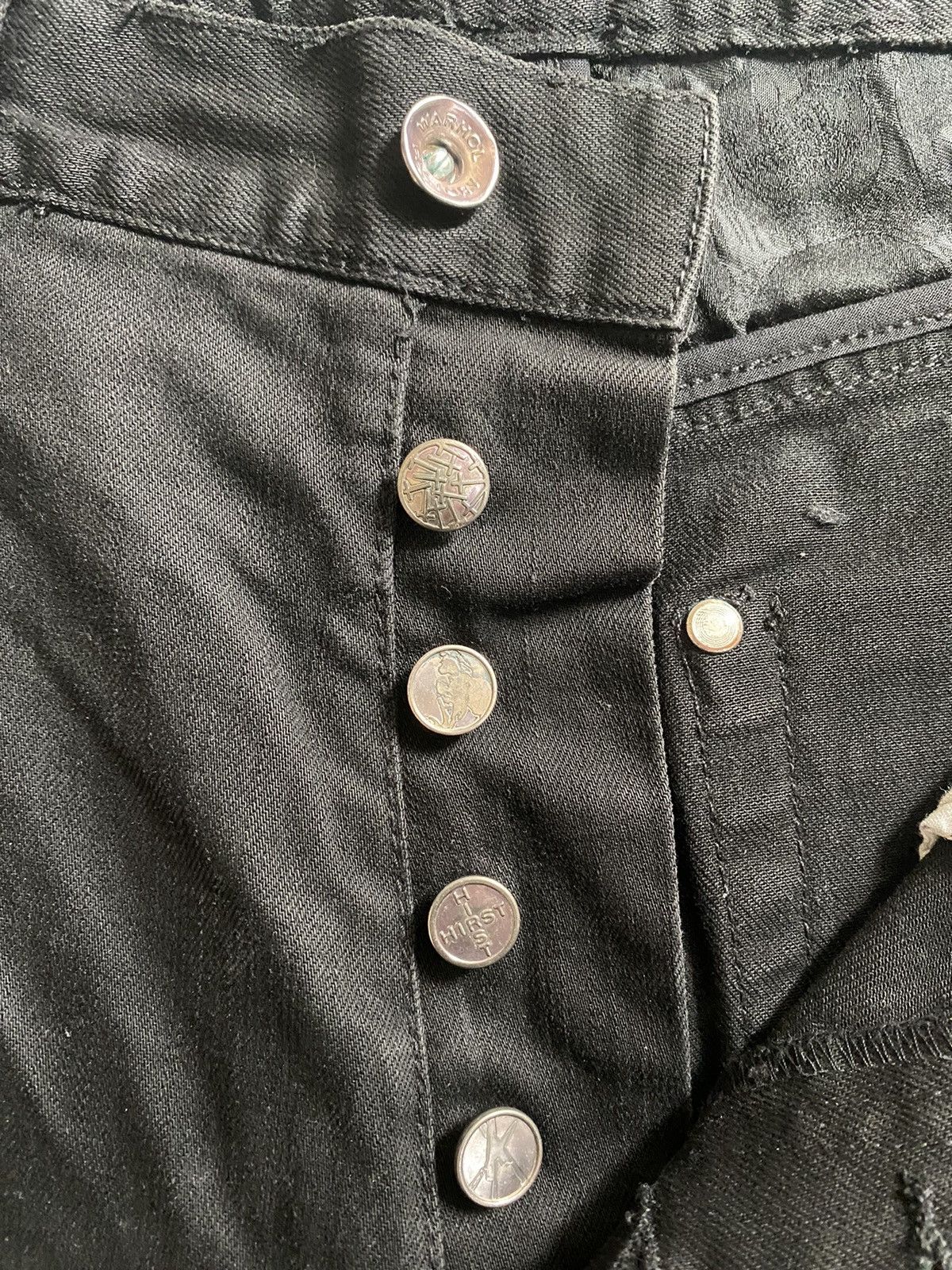Andy Warhol × Damien Hirst × Levi's Skull Pocket Jeans Size US 34 / EU 50 - 4 Thumbnail