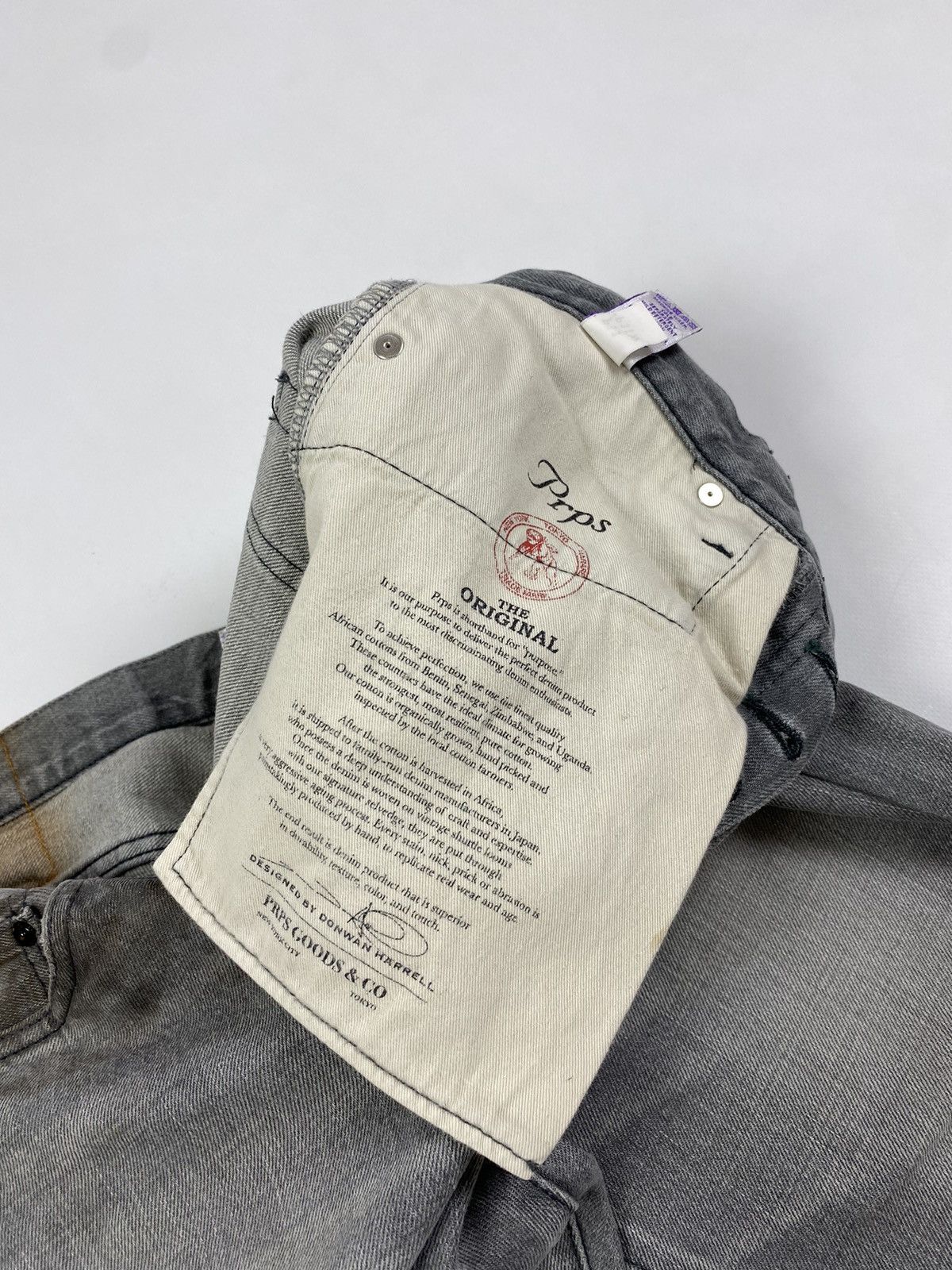 Prps PRPS Faded Cropped Denim Jeans Pants Size 32 Size US 32 / EU 48 - 13 Thumbnail