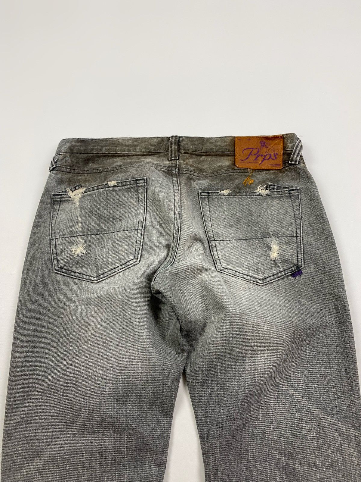 Prps PRPS Faded Cropped Denim Jeans Pants Size 32 Size US 32 / EU 48 - 15 Thumbnail