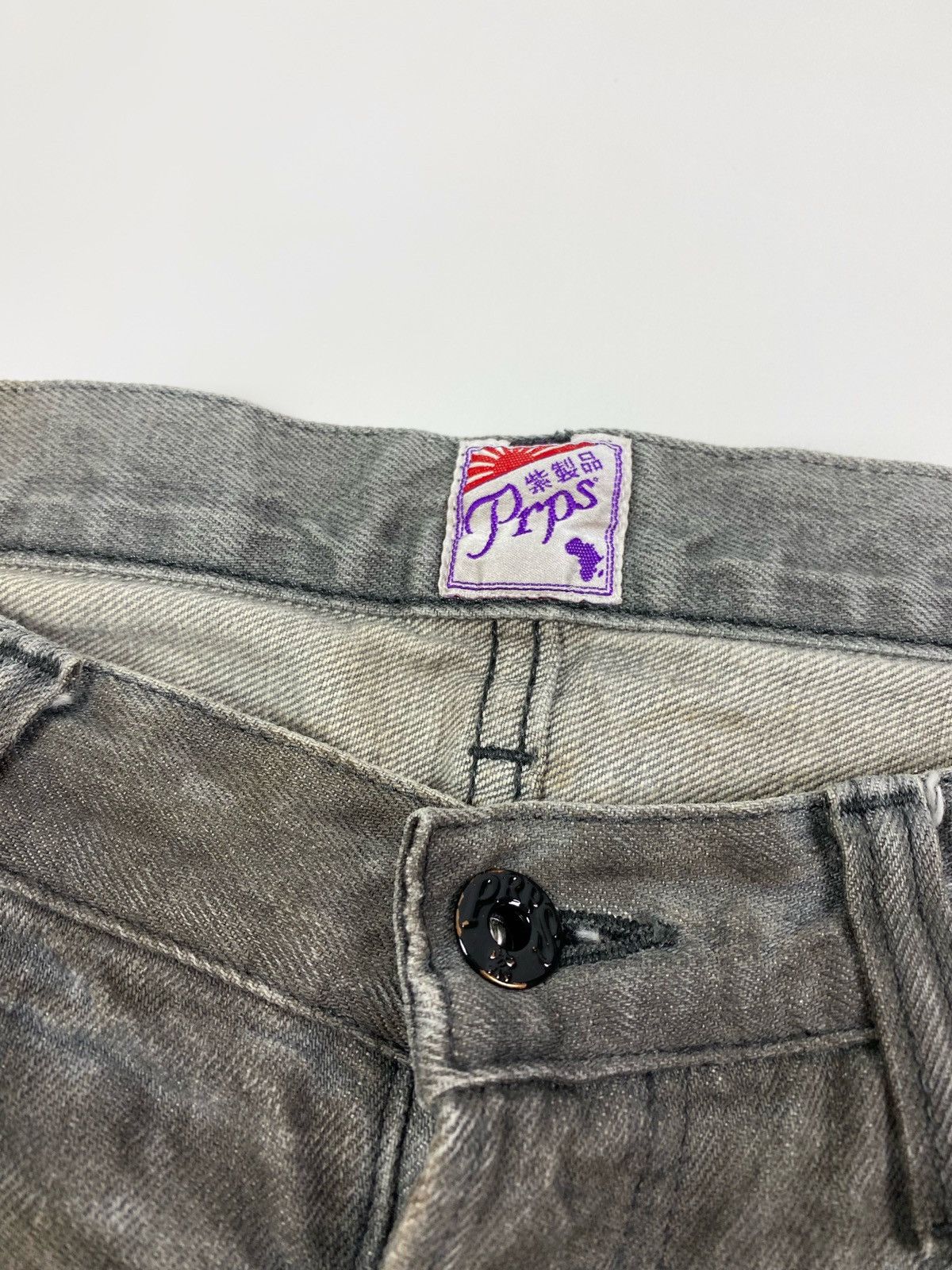 Prps PRPS Faded Cropped Denim Jeans Pants Size 32 Size US 32 / EU 48 - 10 Thumbnail