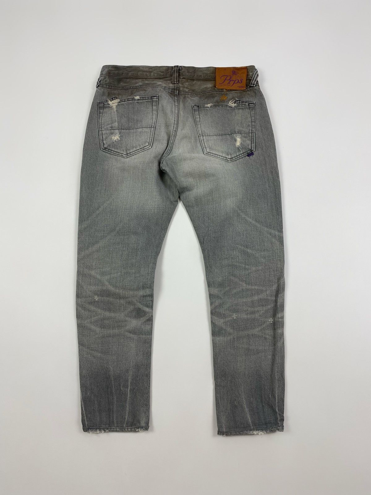 Prps PRPS Faded Cropped Denim Jeans Pants Size 32 Size US 32 / EU 48 - 14 Thumbnail