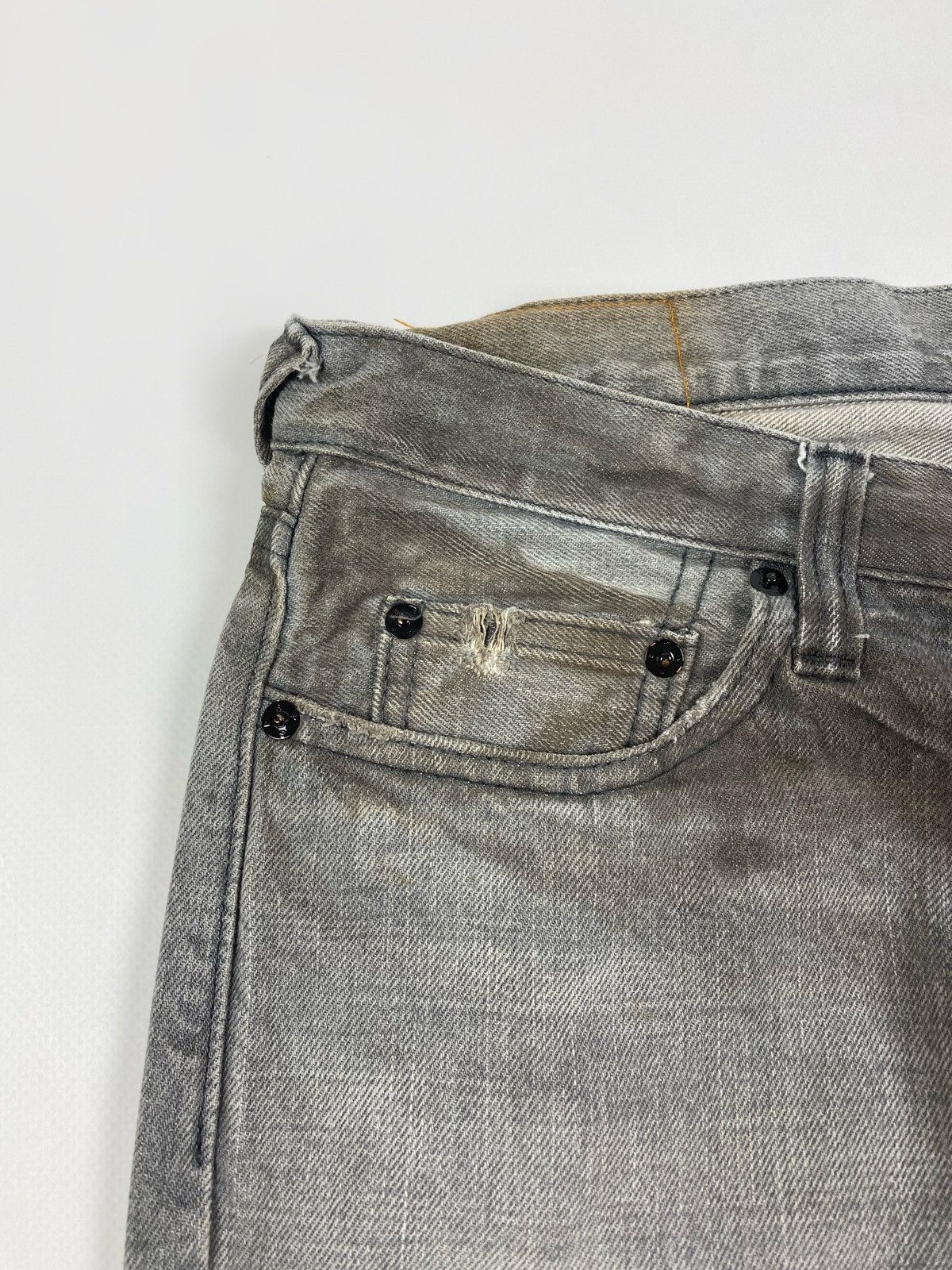 Prps PRPS Faded Cropped Denim Jeans Pants Size 32 Size US 32 / EU 48 - 11 Thumbnail
