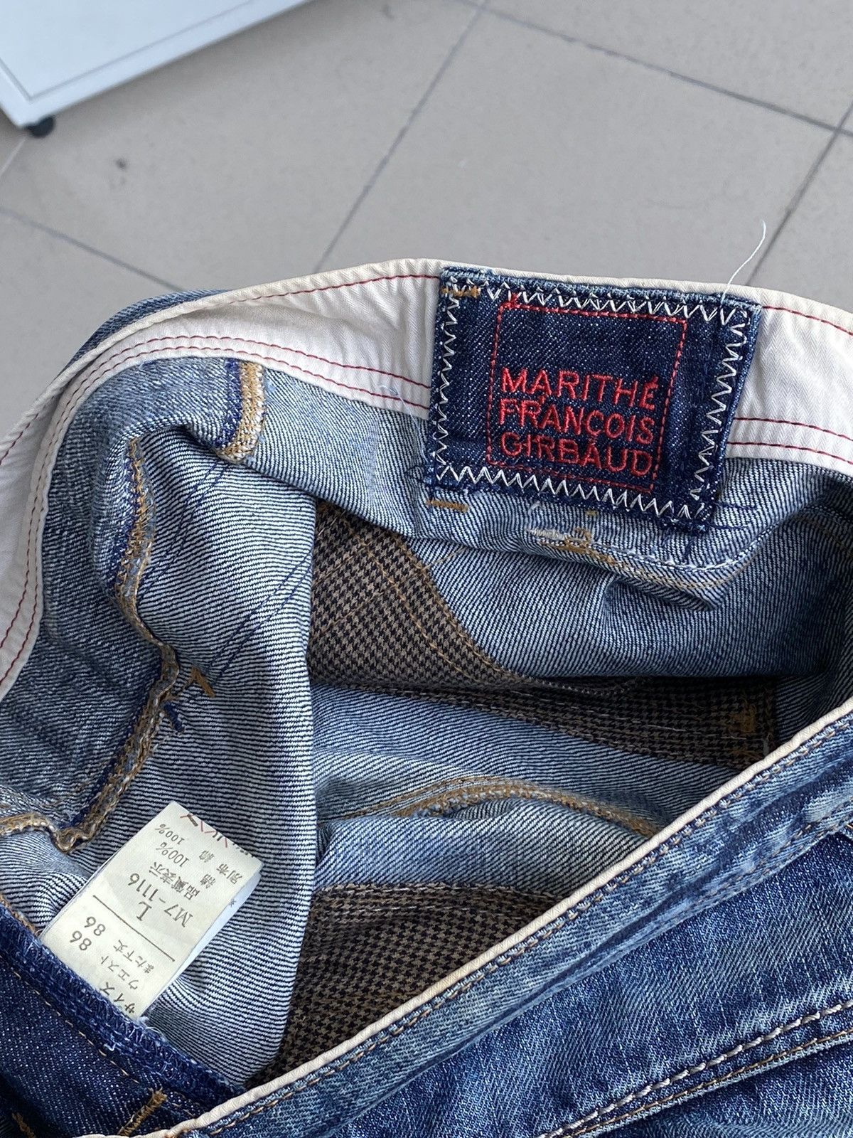 Marithe + Francois Girbaud Vintage Marithe Francois Girbaud Denim /HystericKapital Size US 35 - 6 Thumbnail