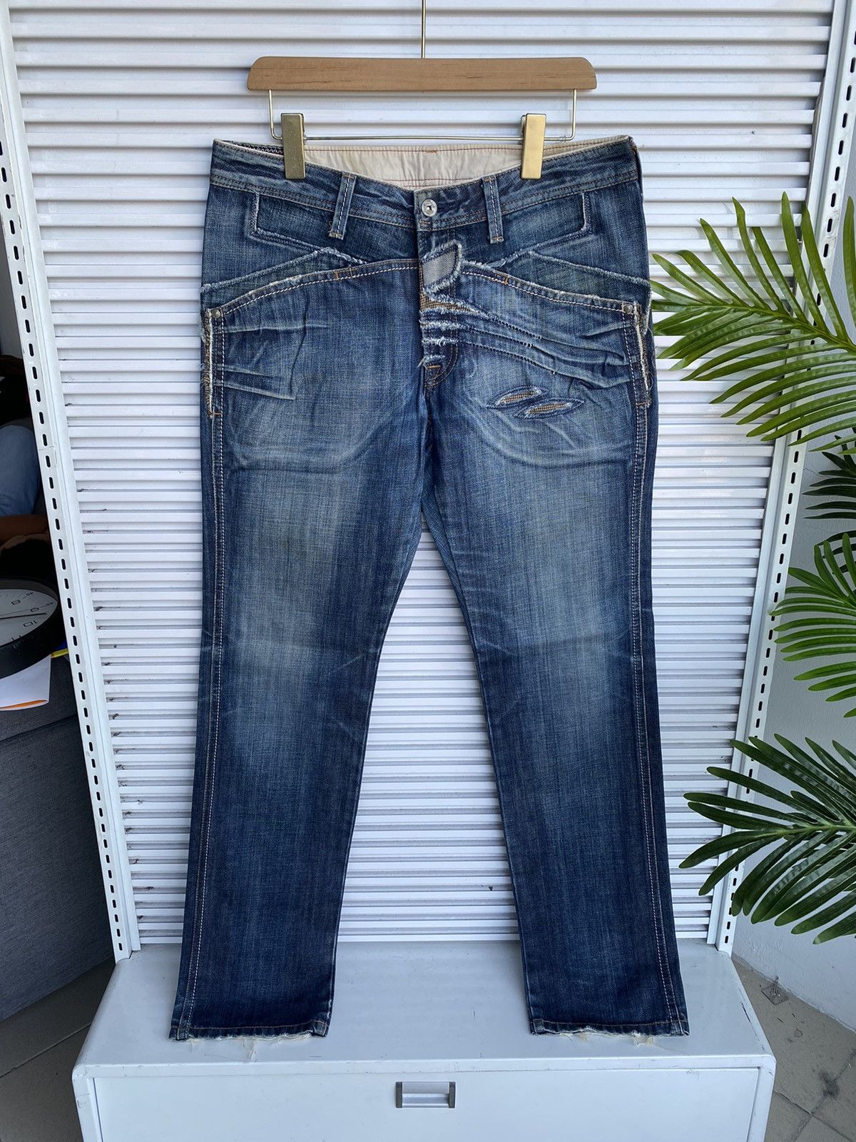 Marithe + Francois Girbaud Vintage Marithe Francois Girbaud Denim /HystericKapital Size US 35 - 1 Thumbnail