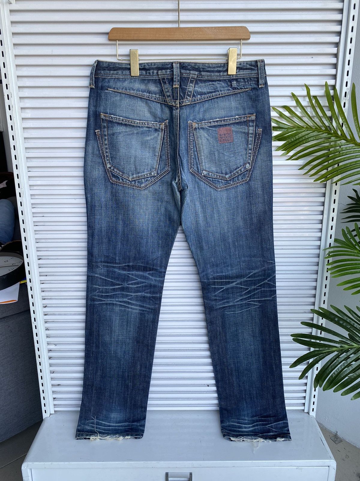Marithe + Francois Girbaud Vintage Marithe Francois Girbaud Denim /HystericKapital Size US 35 - 2 Thumbnail