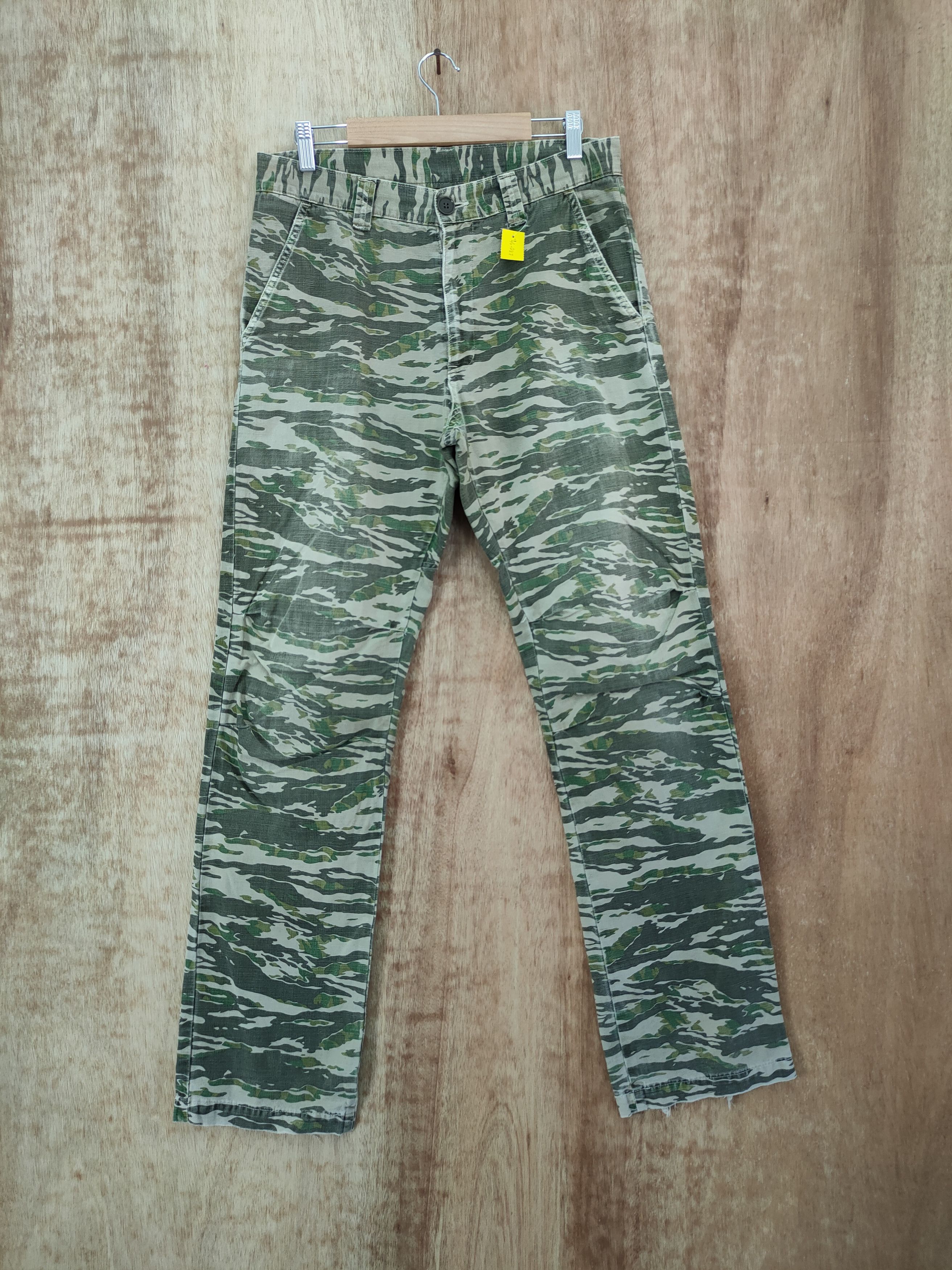 Johnbull DL John Bull camo tiger stripe japan cargo pants #sp46-287T Size US 32 / EU 48 - 1 Thumbnail