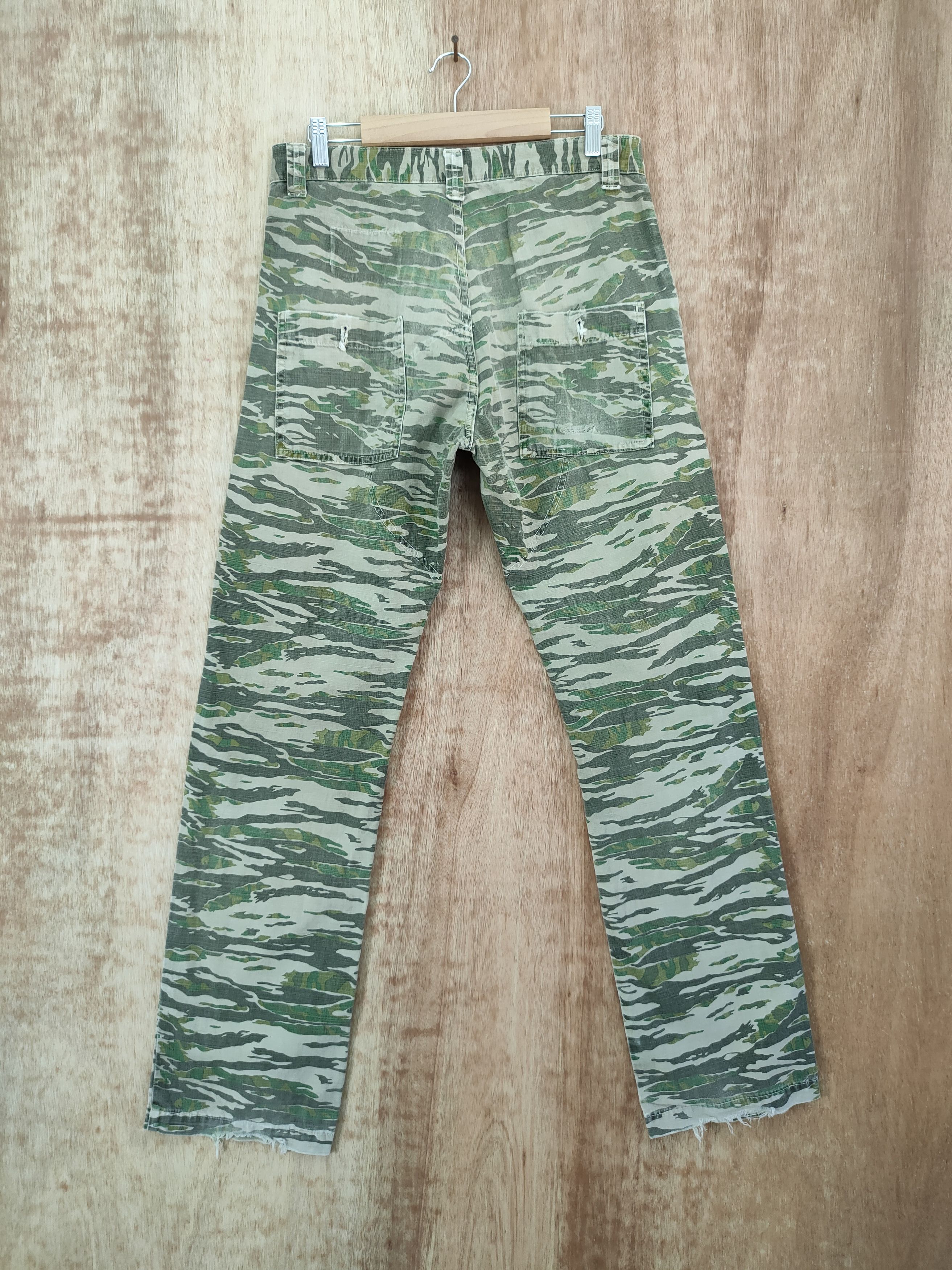 Johnbull DL John Bull camo tiger stripe japan cargo pants #sp46-287T Size US 32 / EU 48 - 7 Thumbnail