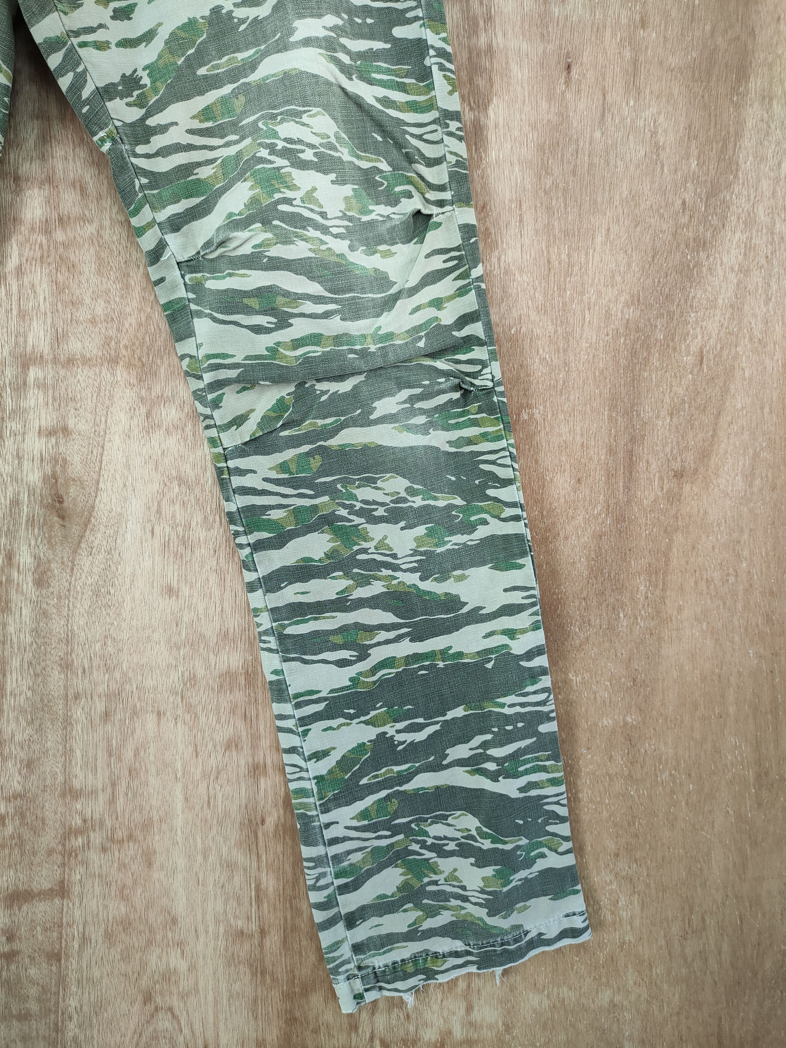 Johnbull DL John Bull camo tiger stripe japan cargo pants #sp46-287T Size US 32 / EU 48 - 3 Thumbnail