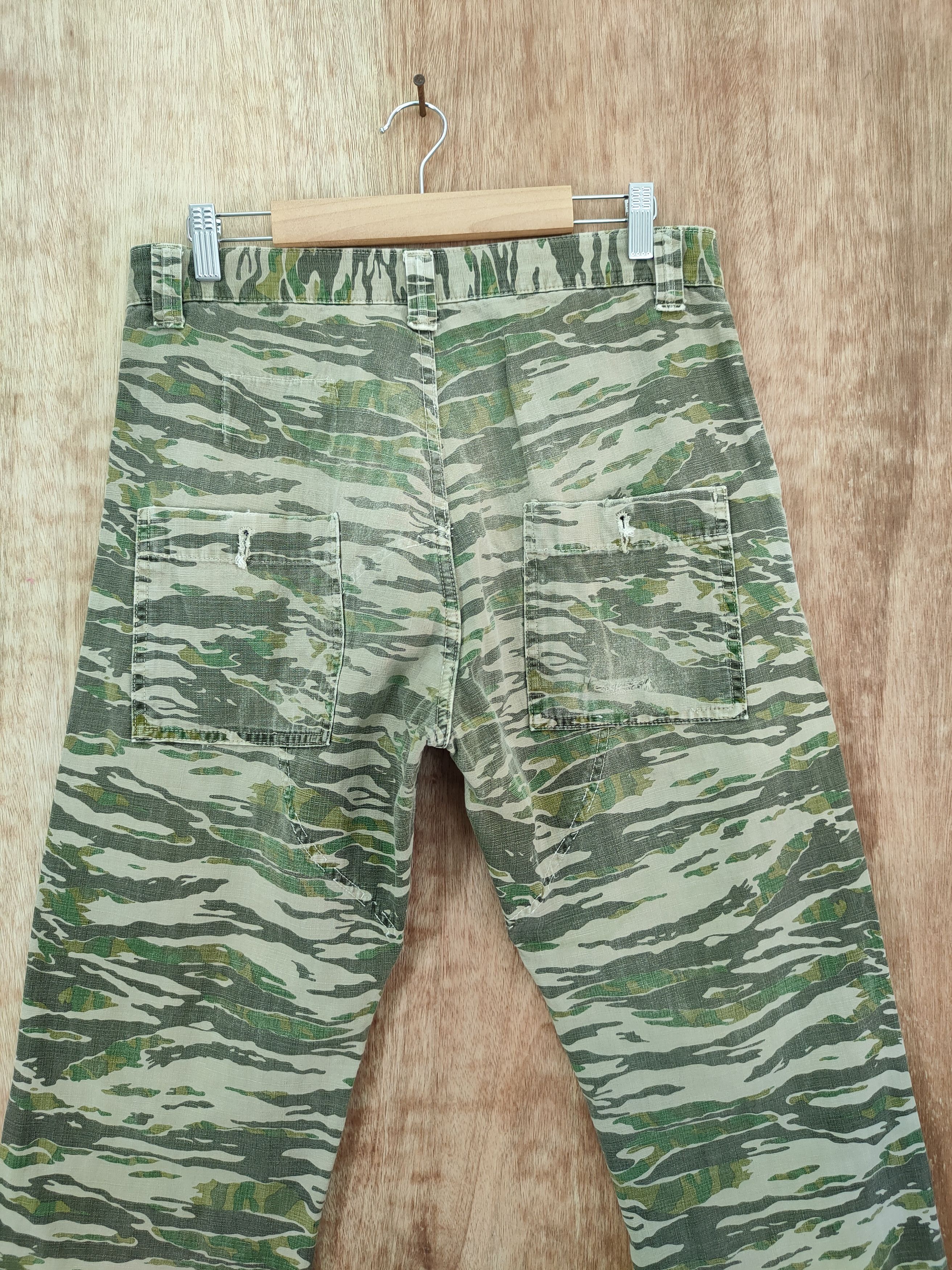 Johnbull DL John Bull camo tiger stripe japan cargo pants #sp46-287T Size US 32 / EU 48 - 9 Thumbnail
