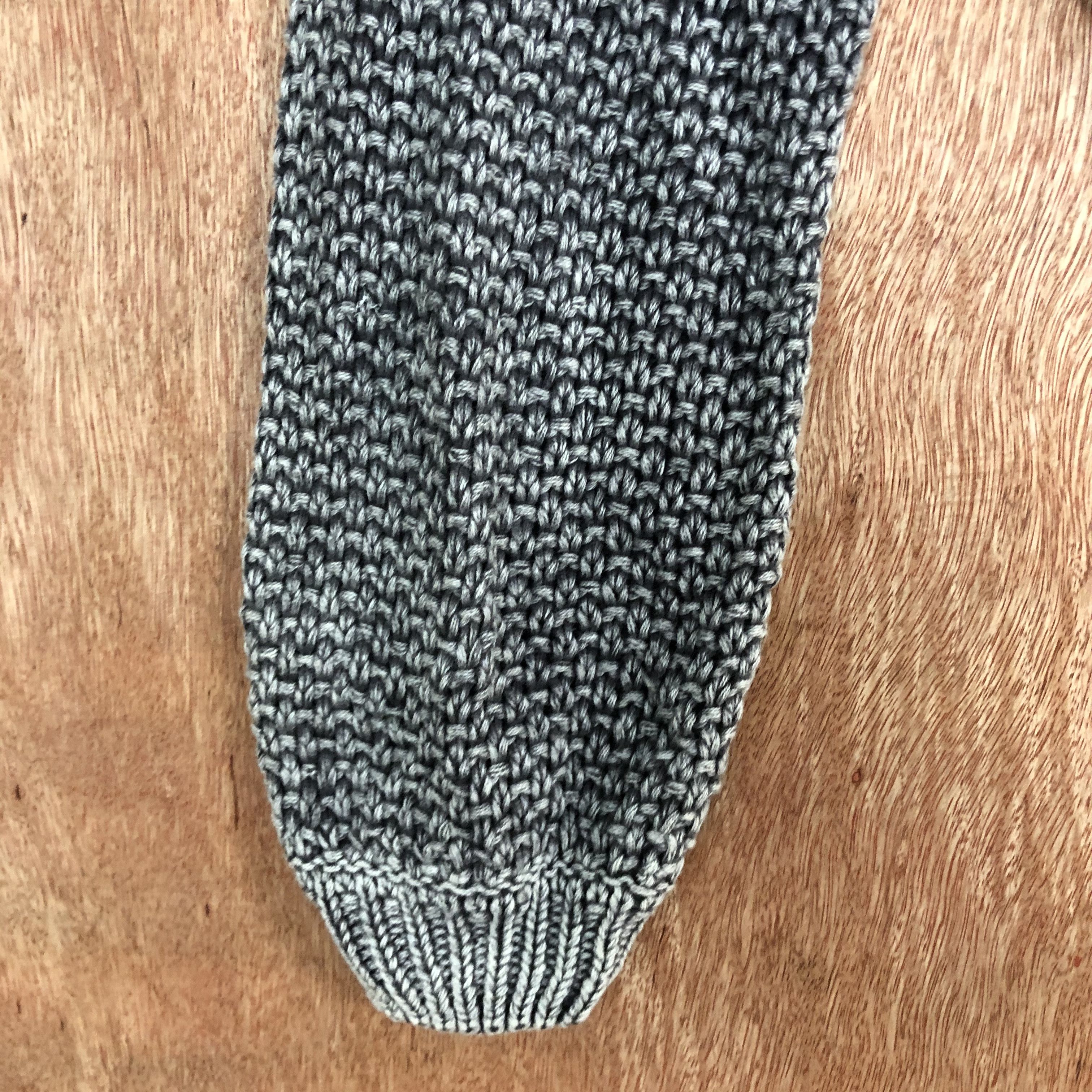 Faded Glory DL Gyda Grey Faded style crochet cable Knitwear #c551 Size M / US 6-8 / IT 42-44 - 7 Thumbnail