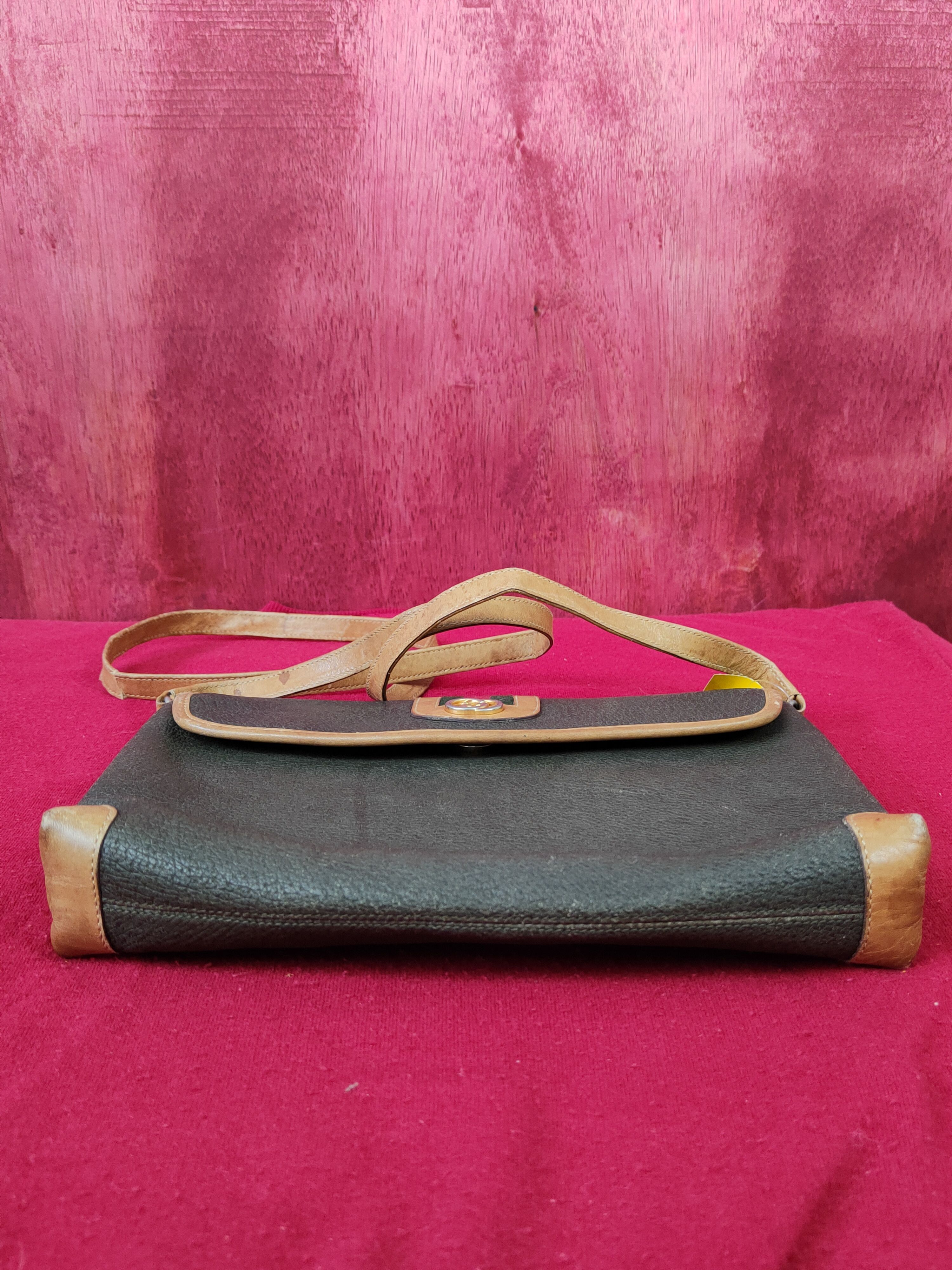 Gucci Gucci Army Green Crossbody sling shoulder Bag #SB038 Size ONE SIZE - 16 Thumbnail