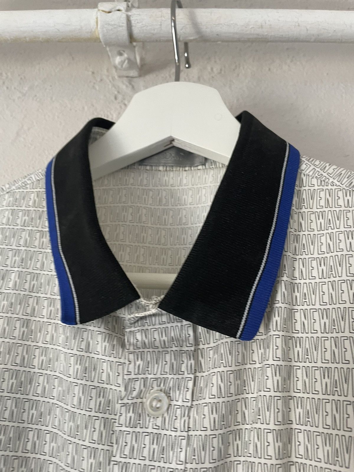 Dior New Wave Allover Print Shirt Size US M / EU 48-50 / 2 - 5 Thumbnail