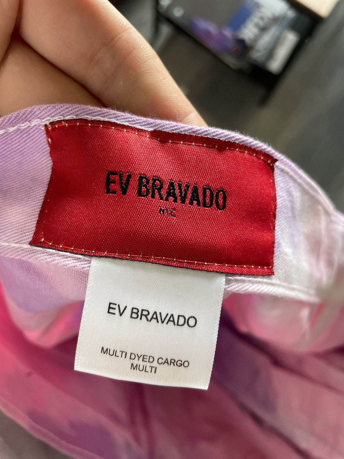Ev Bravado Multi Dyed Cargo Pants Size US 30 / EU 46 - 7 Thumbnail