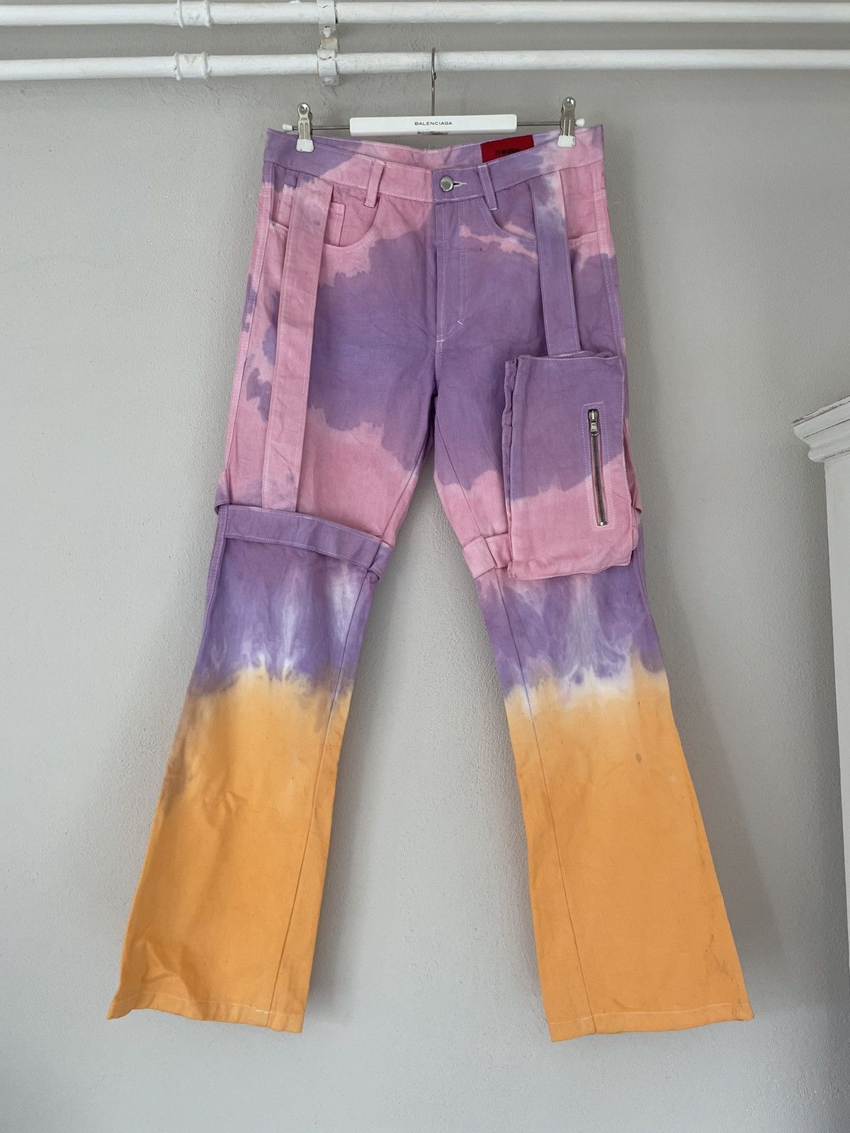 Ev Bravado Multi Dyed Cargo Pants Size US 30 / EU 46 - 3 Thumbnail