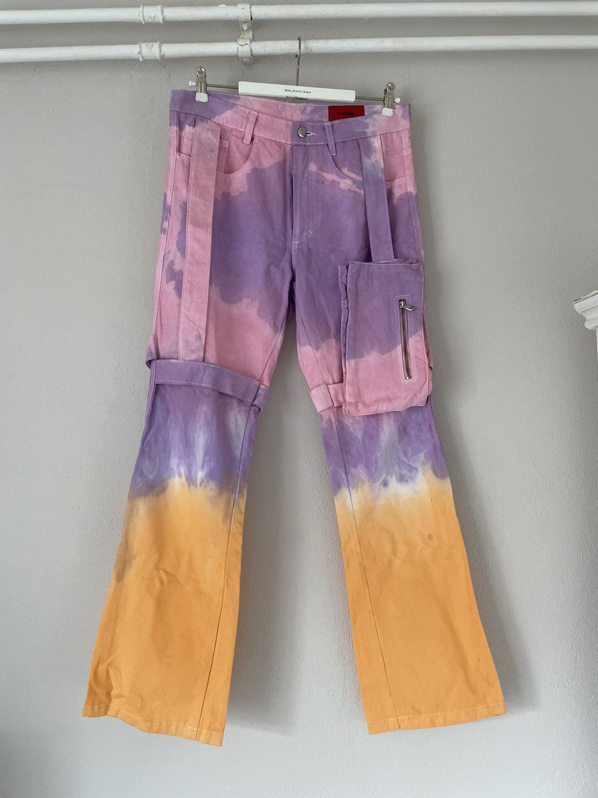 Ev Bravado Multi Dyed Cargo Pants Size US 30 / EU 46 - 1 Thumbnail