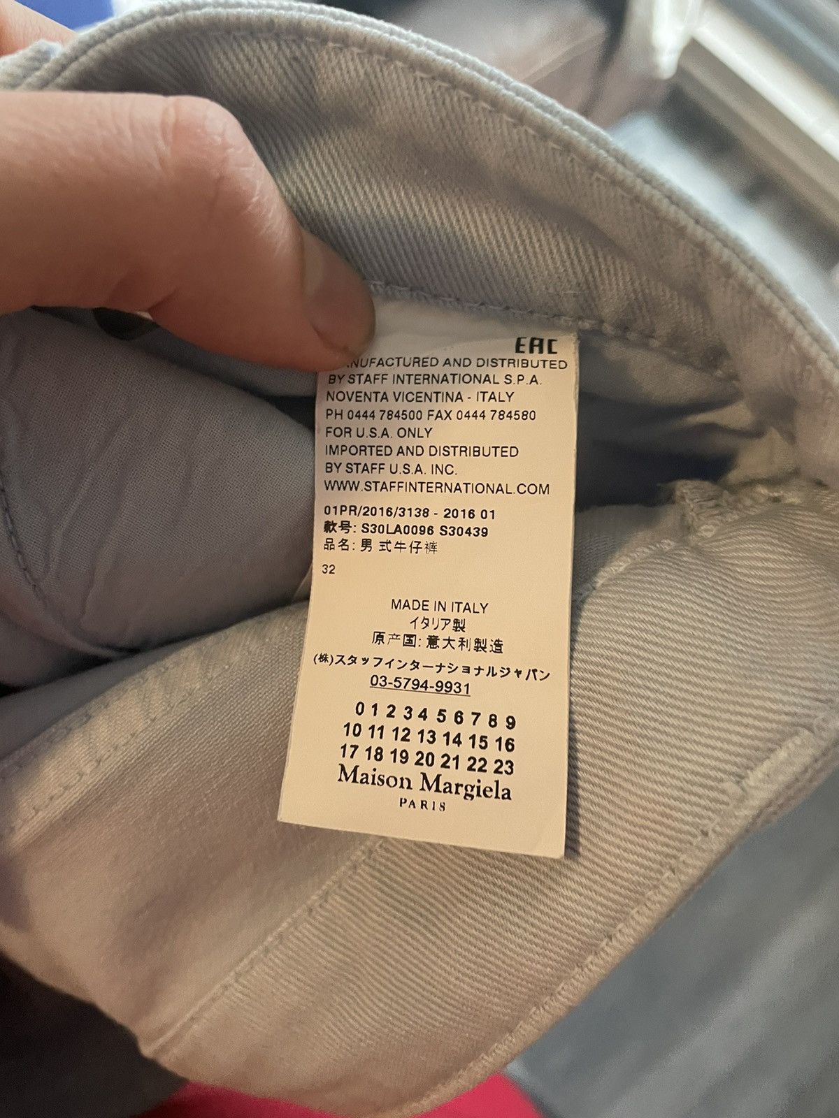 Maison Margiela Light Blue Jeans Size US 32 / EU 48 - 6 Thumbnail