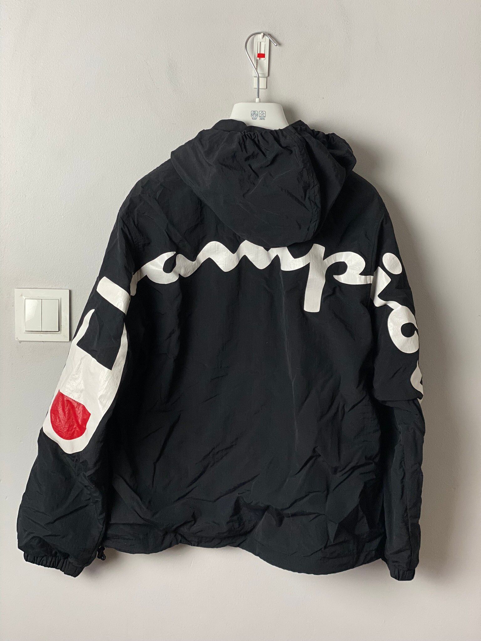 Supreme Supreme x Champion track jacket big logo | Grailed