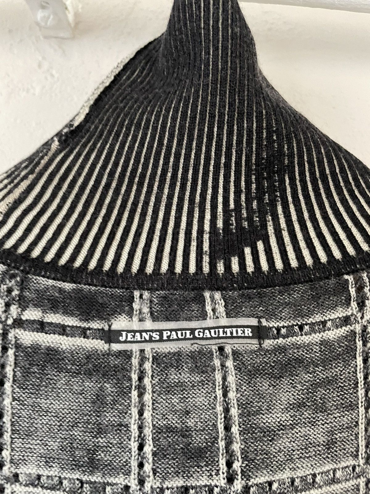 Jean Paul Gaultier Wool Turtleneck Size XXL / US 16-18 / IT 52-54 - 10 Thumbnail