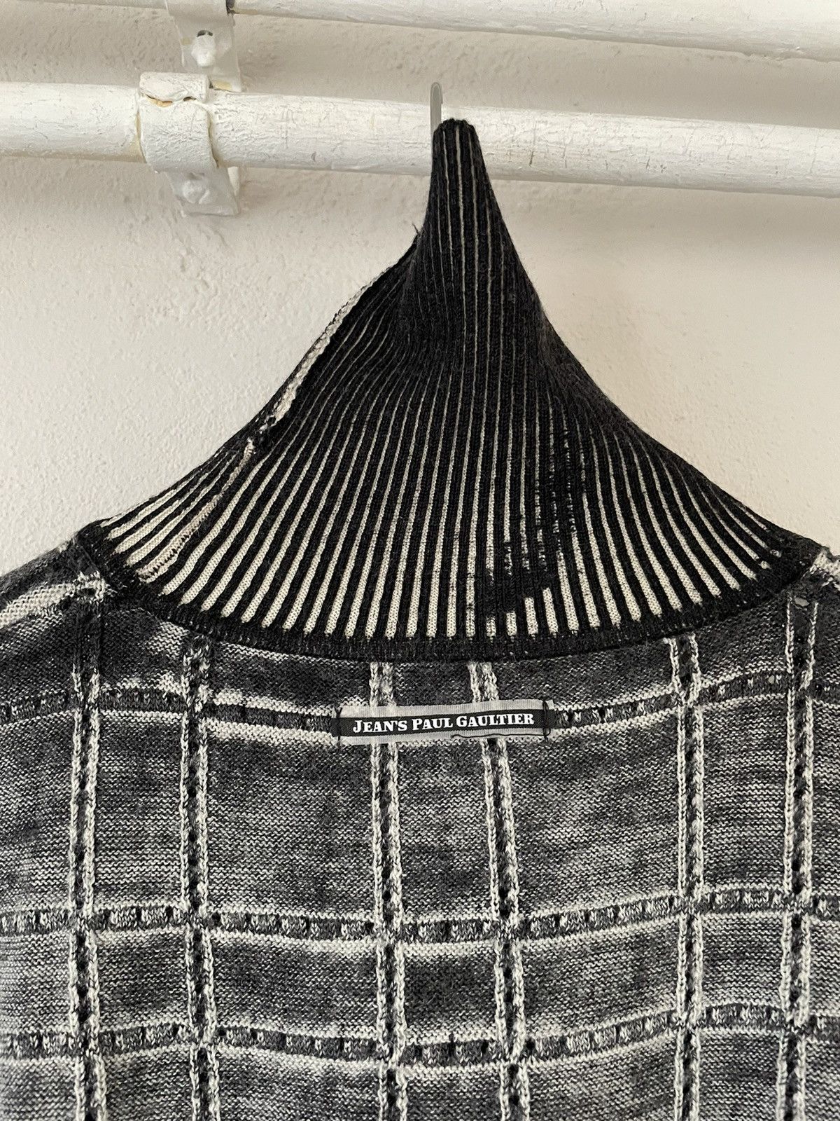 Jean Paul Gaultier Wool Turtleneck Size XXL / US 16-18 / IT 52-54 - 9 Thumbnail