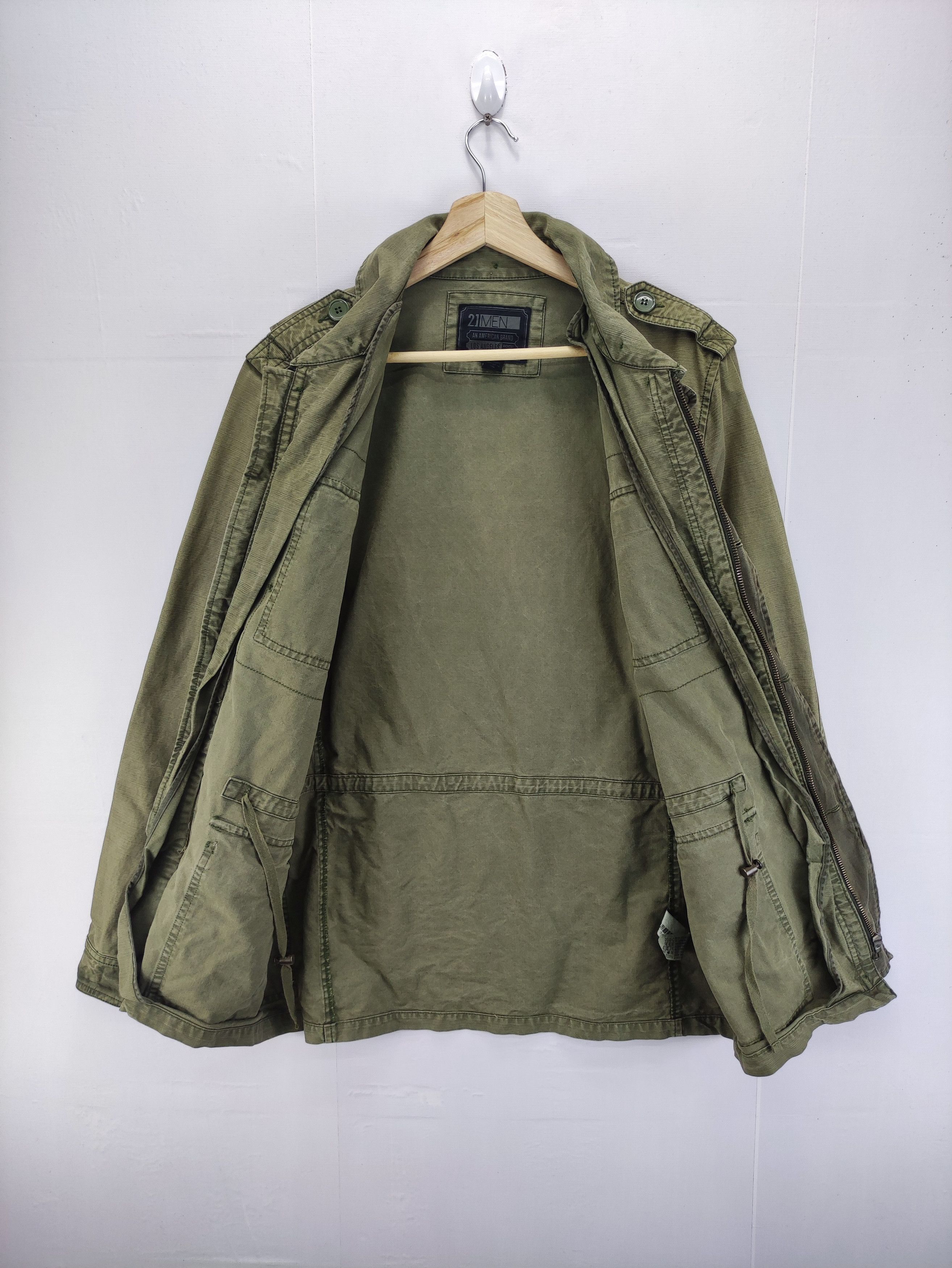 21 Men Vintage M 65 Field Jacket 21 Men Zipper Size US M / EU 48-50 / 2 - 5 Thumbnail