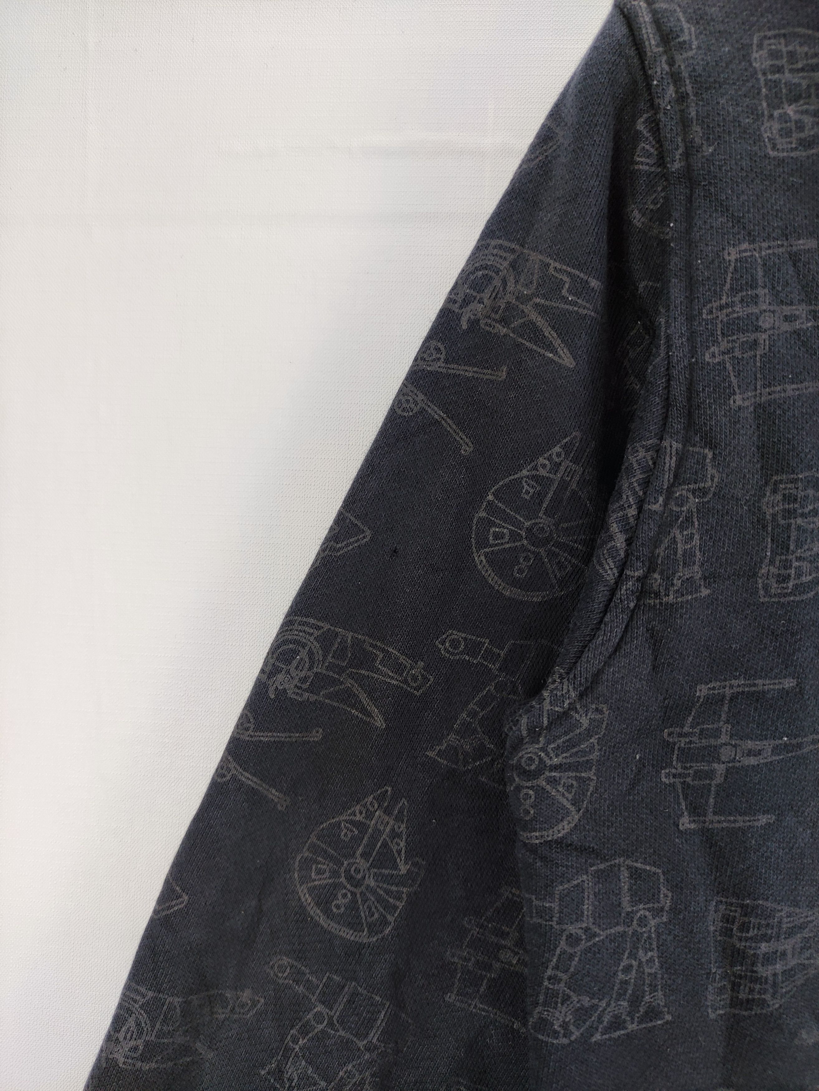 Star Wars Vintage Star Wars Print Over Me Sweater Hoodie Zipper Size US S / EU 44-46 / 1 - 7 Thumbnail