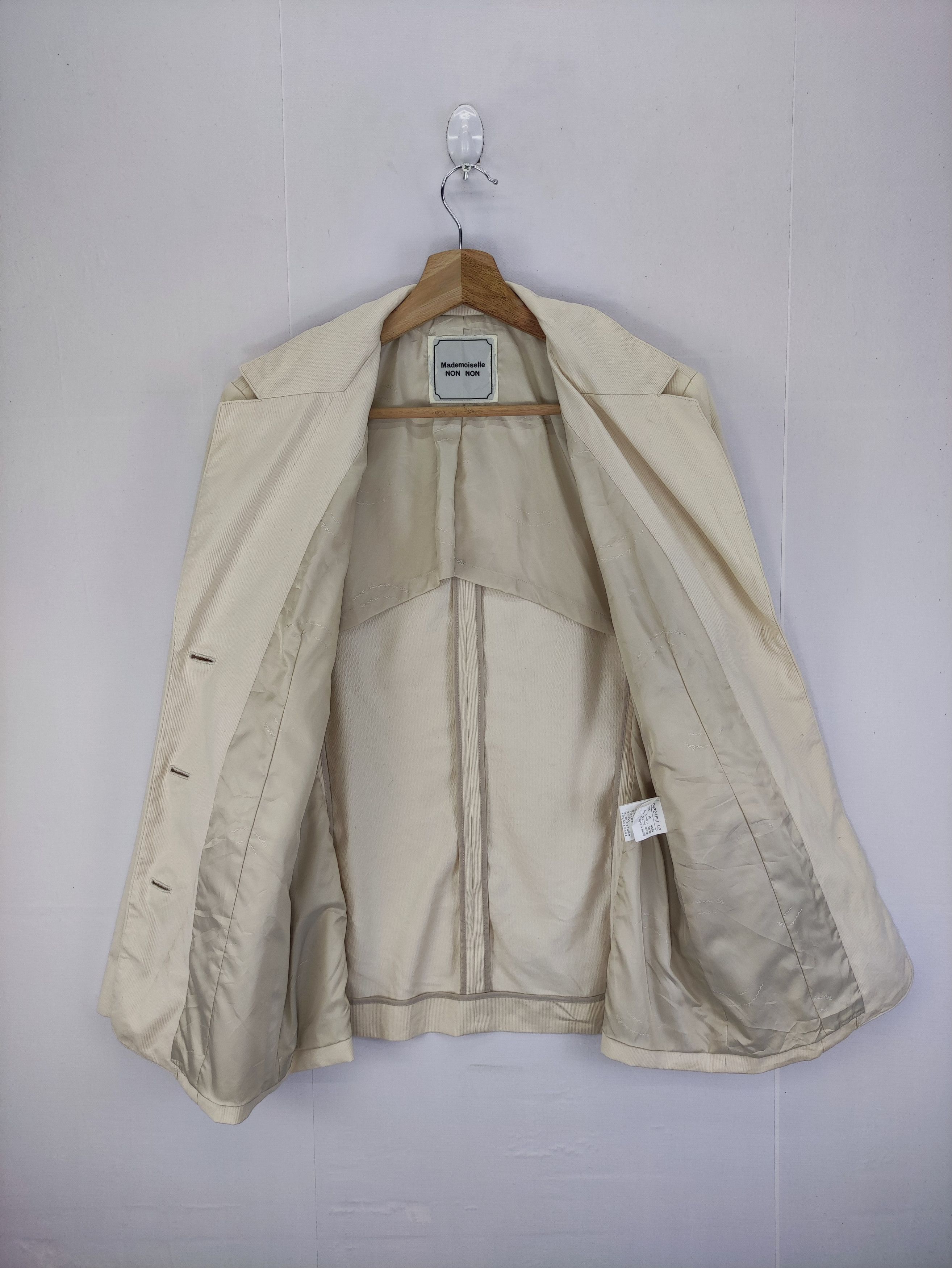Mademoiselle Non Non Vintage Mademoiselle Non Non Issey Miyake Coat Jacket Size S / US 4 / IT 40 - 4 Thumbnail