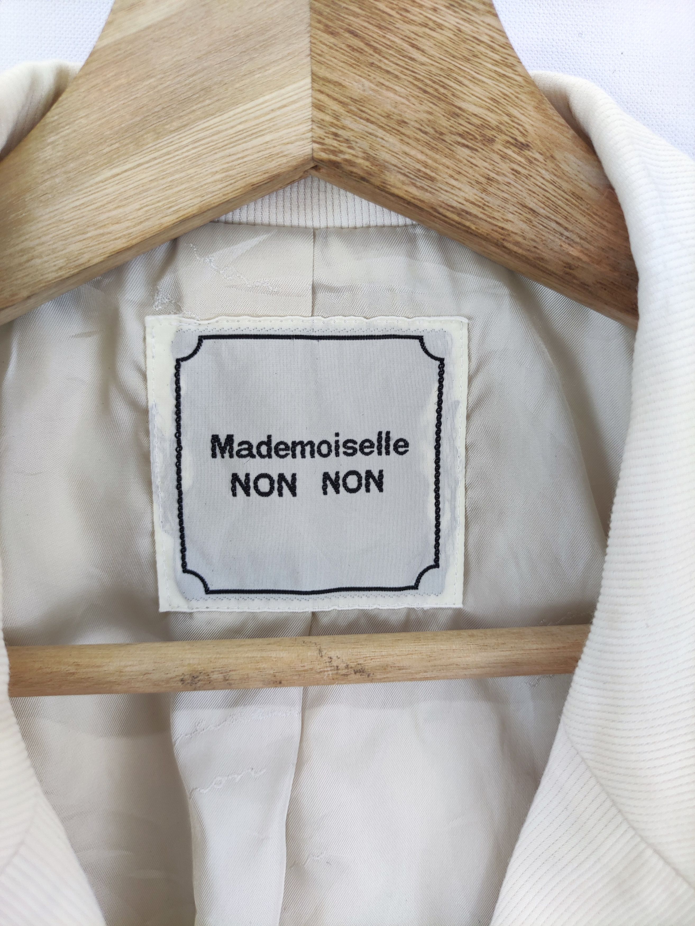 Mademoiselle Non Non Vintage Mademoiselle Non Non Issey Miyake Coat Jacket Size S / US 4 / IT 40 - 2 Thumbnail