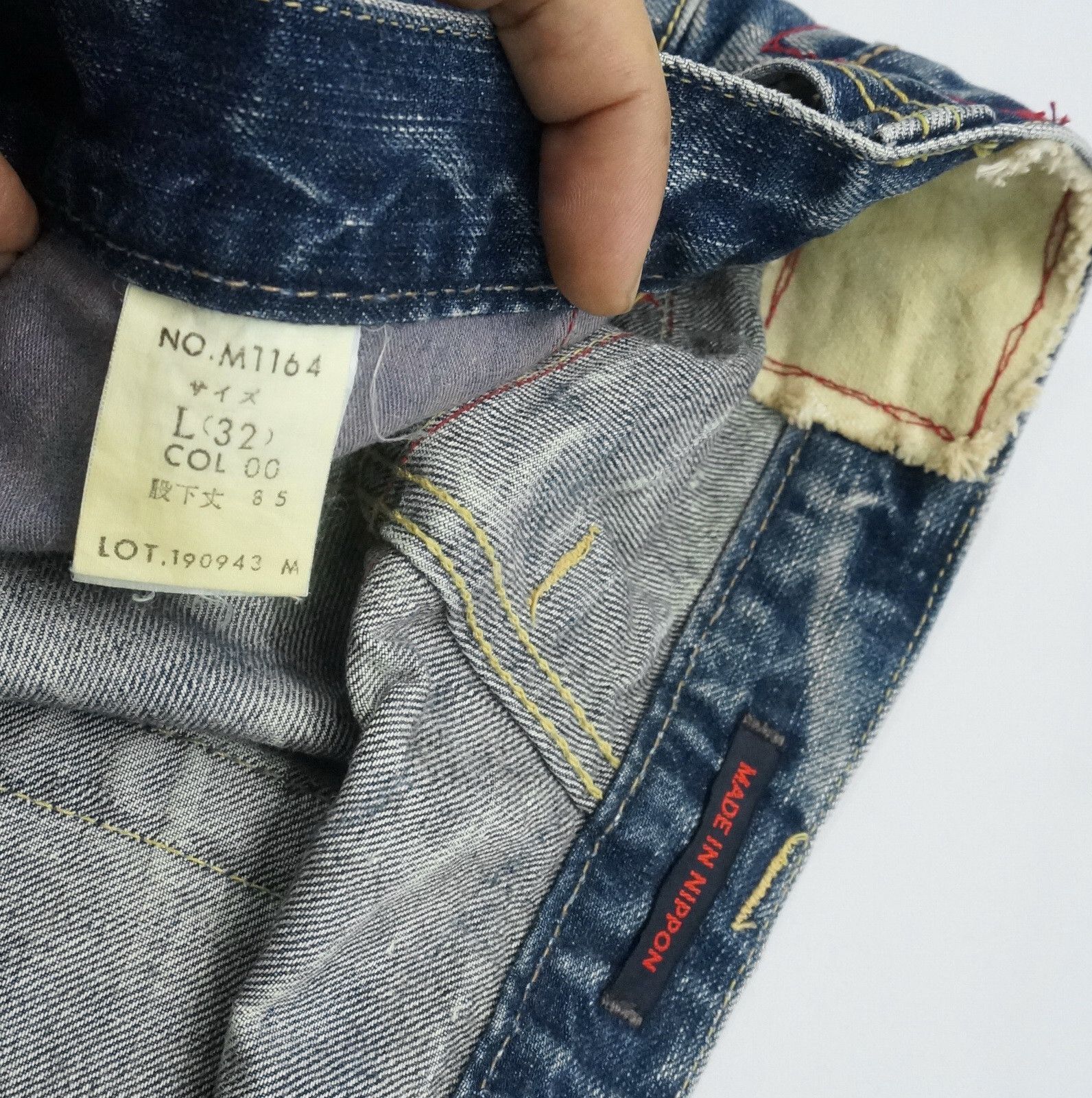 Hysteric Glamour × Tornado Mart × Vintage 🔥Fire Flare🔥 BLUEWAY Nippon Made Vintage Acid Wash Jeans Size US 32 / EU 48 - 12 Thumbnail