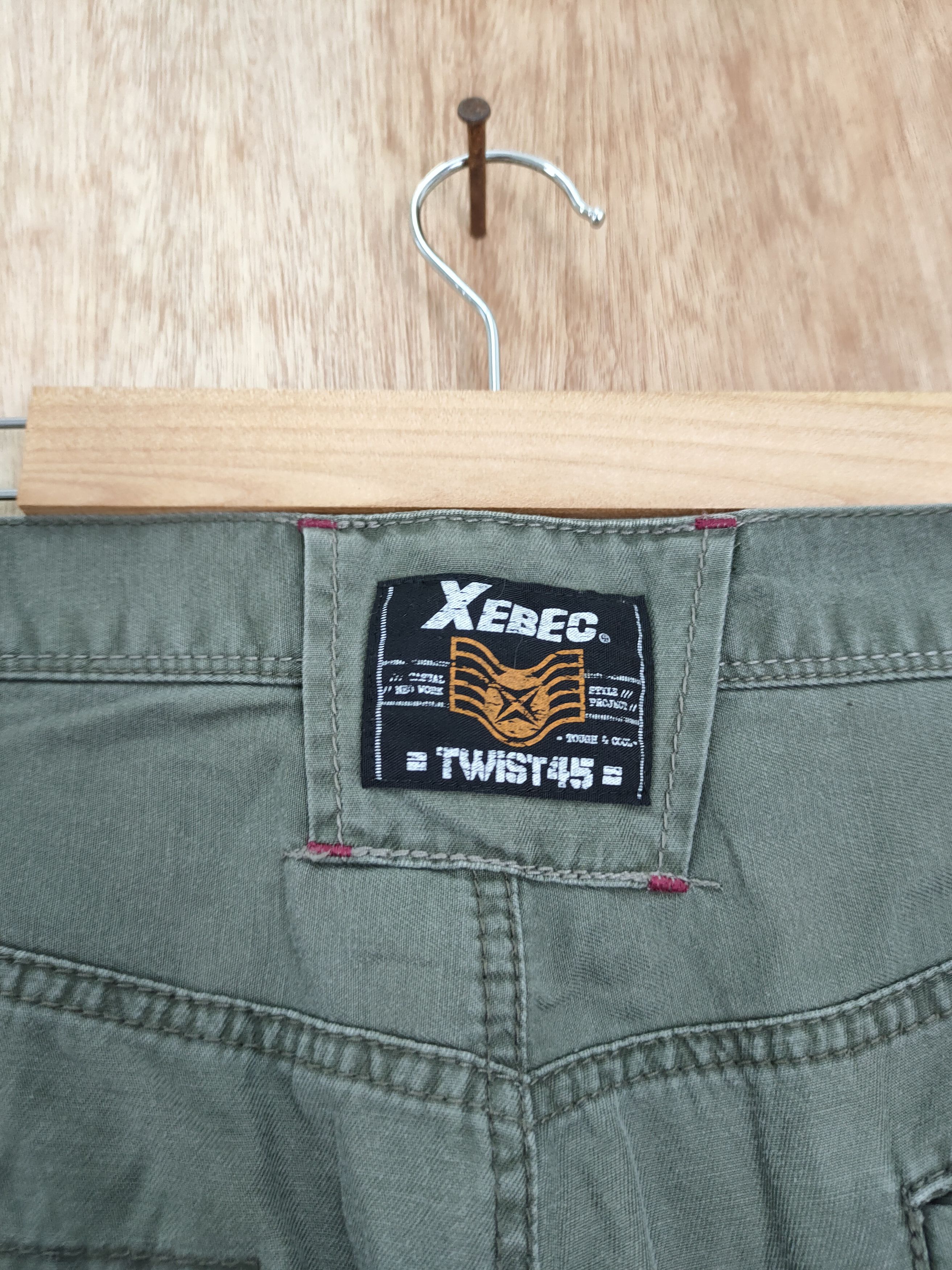 Japanese Brand DL Twist 45 japan grey distressed cargo pants #707 Size US 36 / EU 52 - 10 Thumbnail