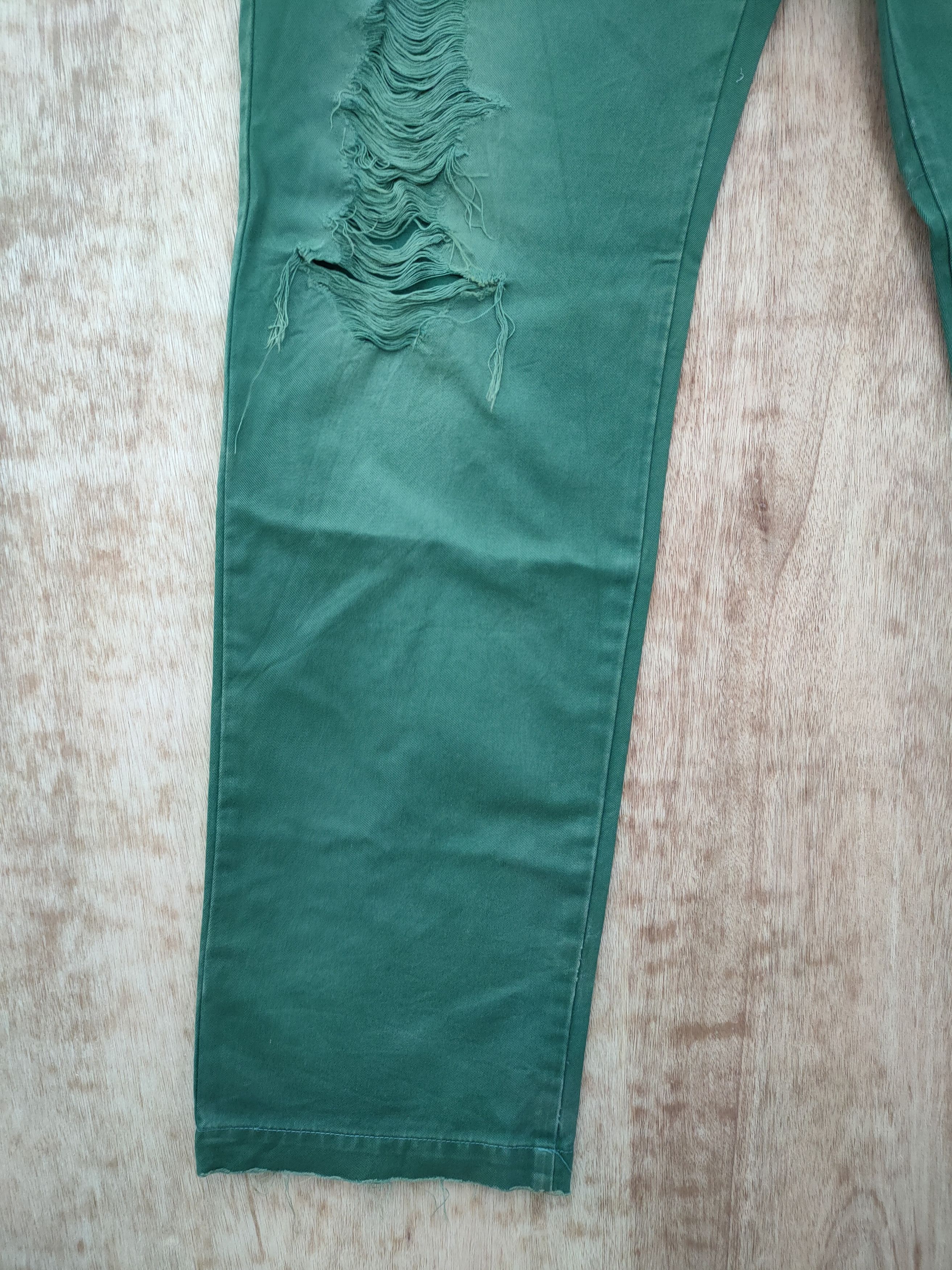 Edwin DL Edwin vintage Green Distressed pants #46-040 Size US 29 - 2 Thumbnail