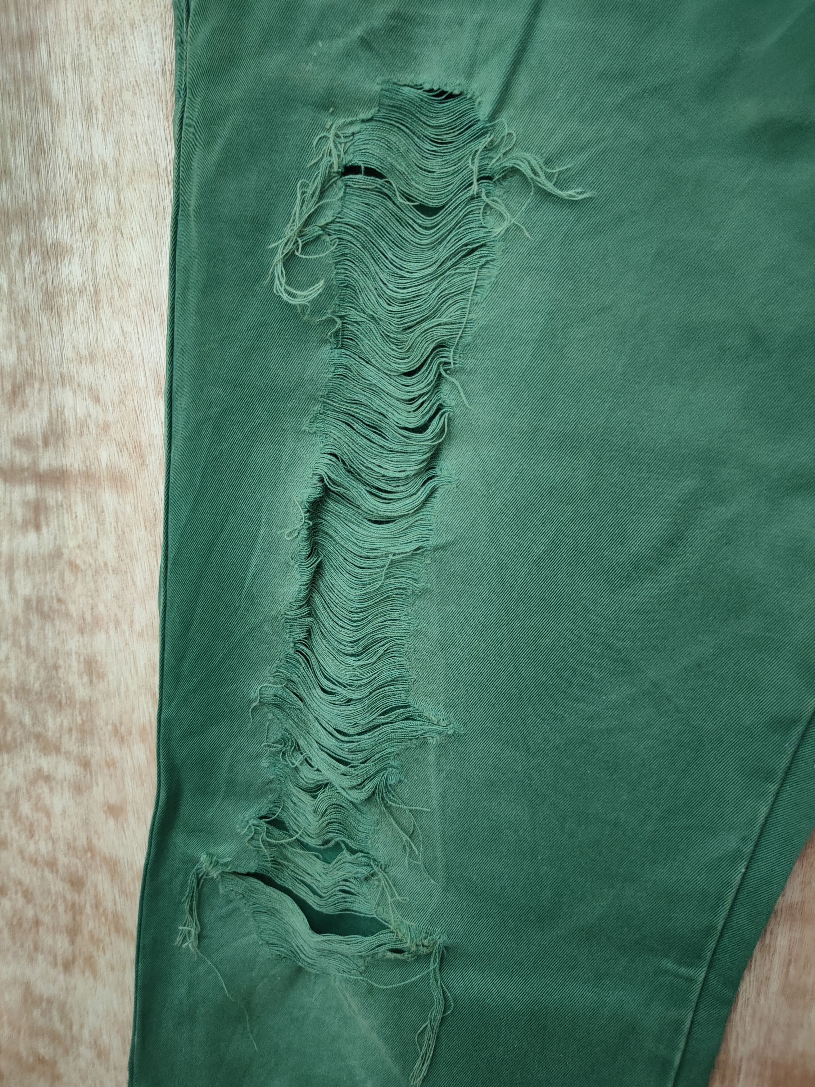 Edwin DL Edwin vintage Green Distressed pants #46-040 Size US 29 - 7 Thumbnail