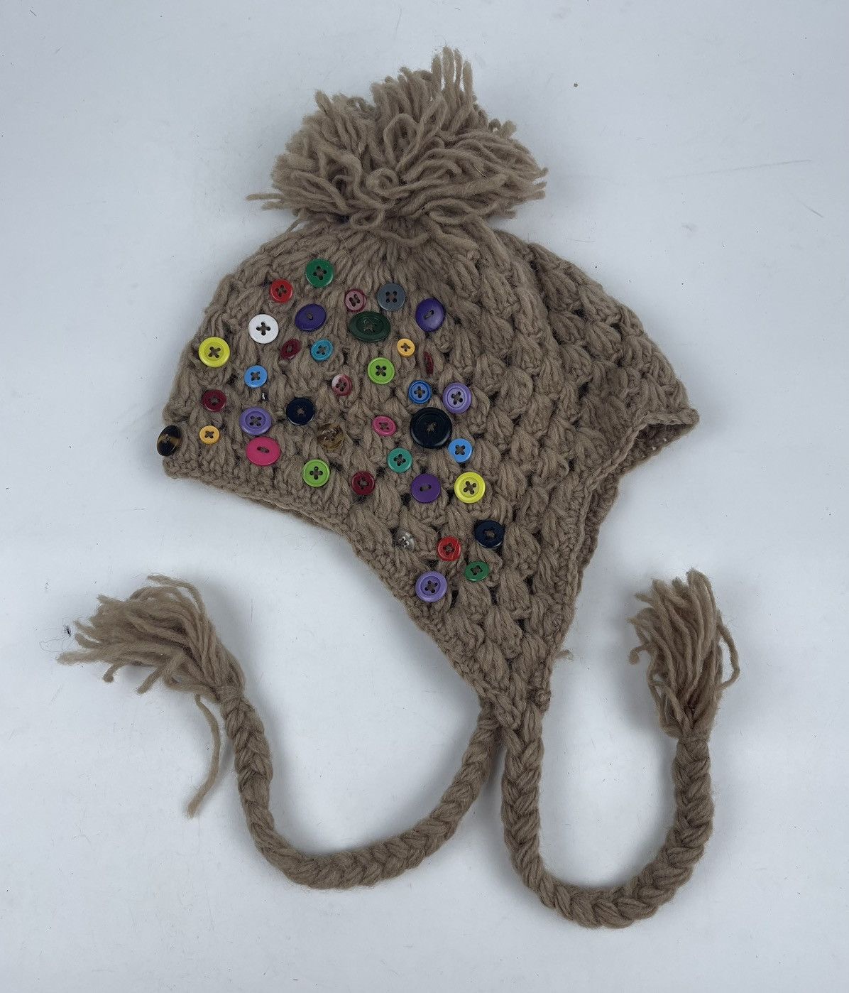 Japanese Brand pure wool beanie hat winter hat tc5 Size ONE SIZE - 3 Thumbnail
