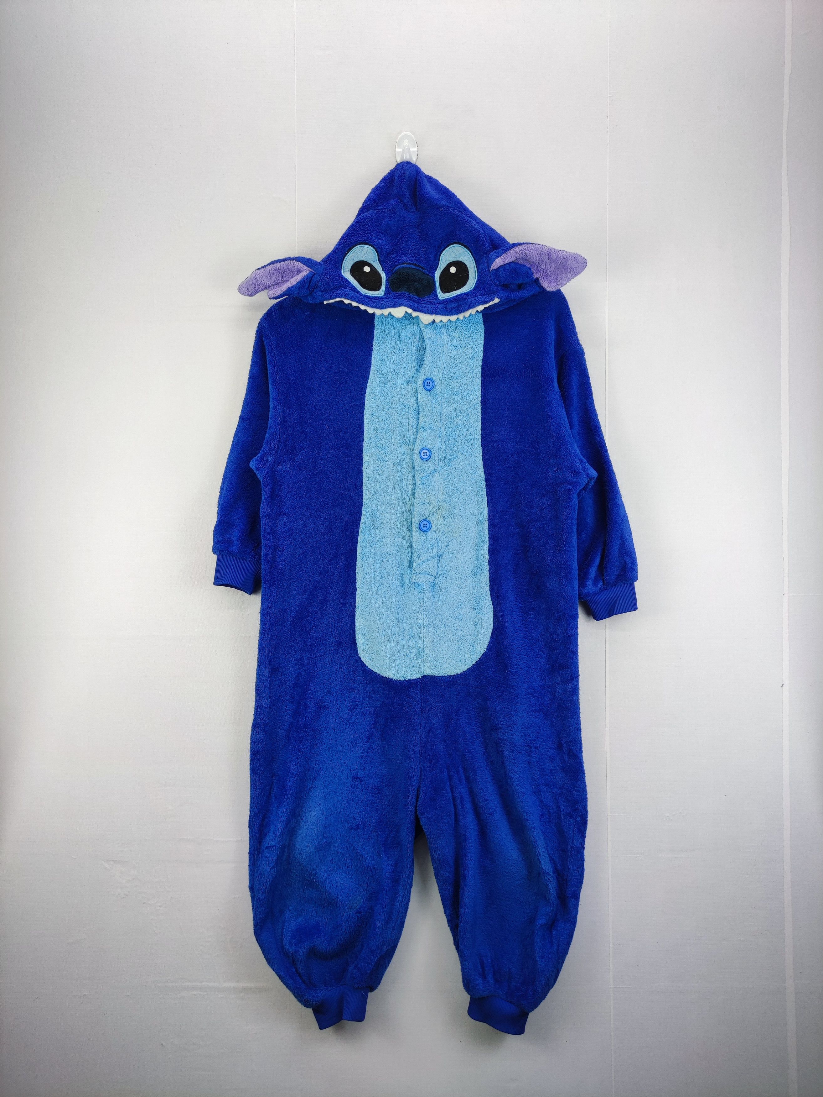 Cartoon Network Cosplay Lilo & Stitch Jumpsuit Hoodie Fleece Size US 38 / EU 54 - 1 Thumbnail