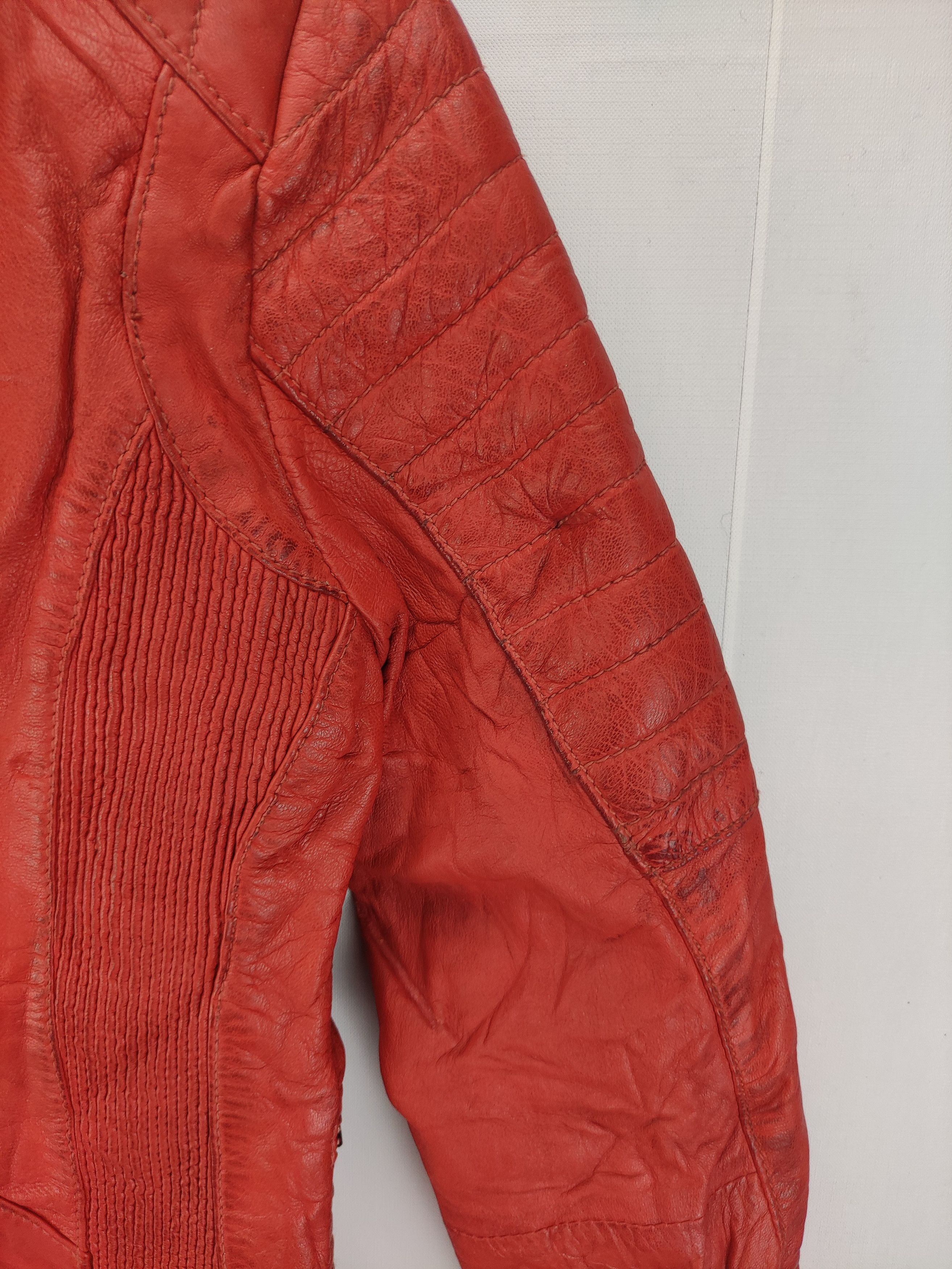 Leather Vintage GG Lady Leather Jacket Zipper Size XS / US 0-2 / IT 36-38 - 14 Thumbnail